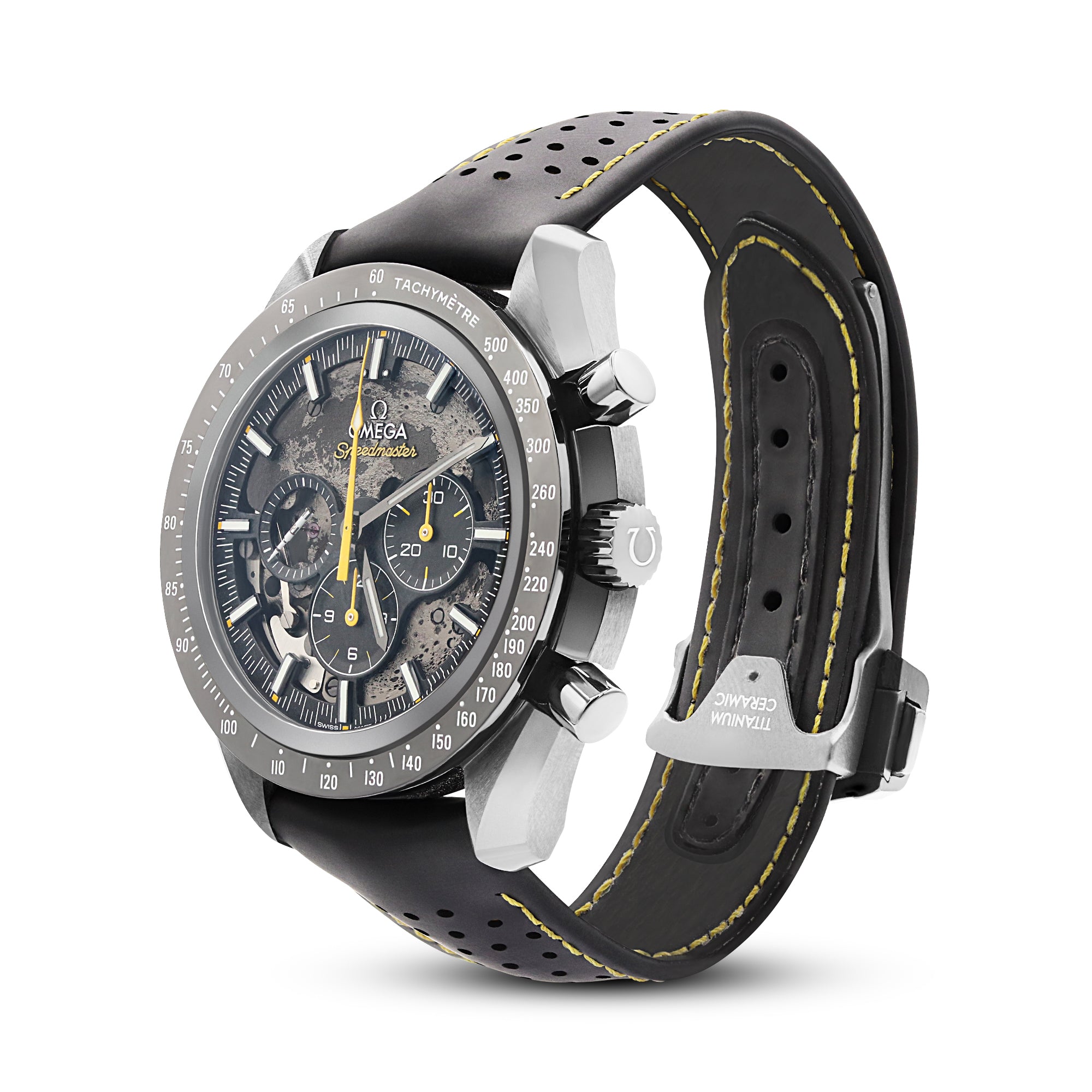 Dark Side Of The Moon Apollo 8 Speedmaster Black Ceramic