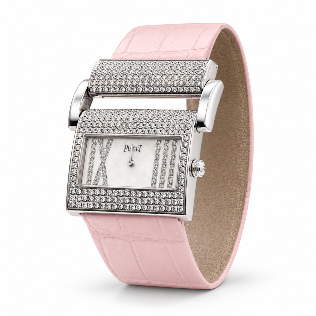 Piaget Miss Protocole Ref. P10206 18K White Gold Diamond Watch