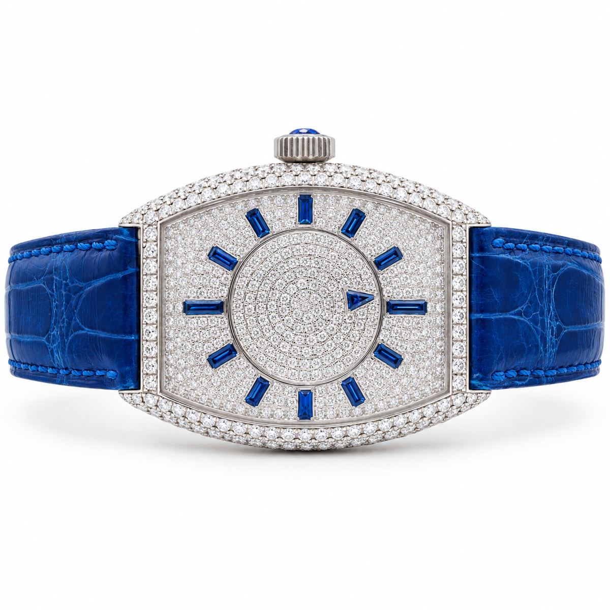 Franck Muller Mystery Dial Blue Sapphire 5850