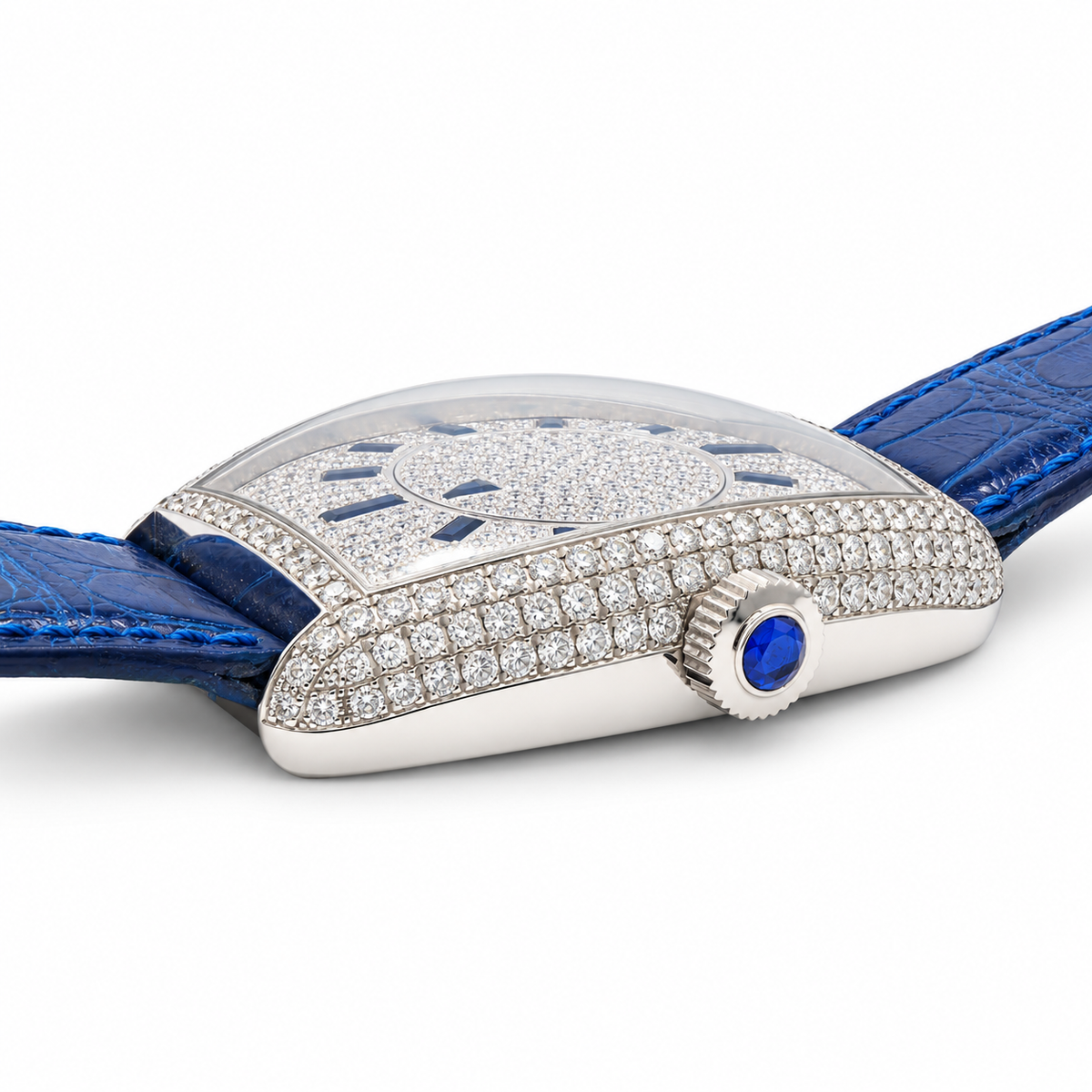 Franck Muller Mystery Dial Blue Sapphire 5850
