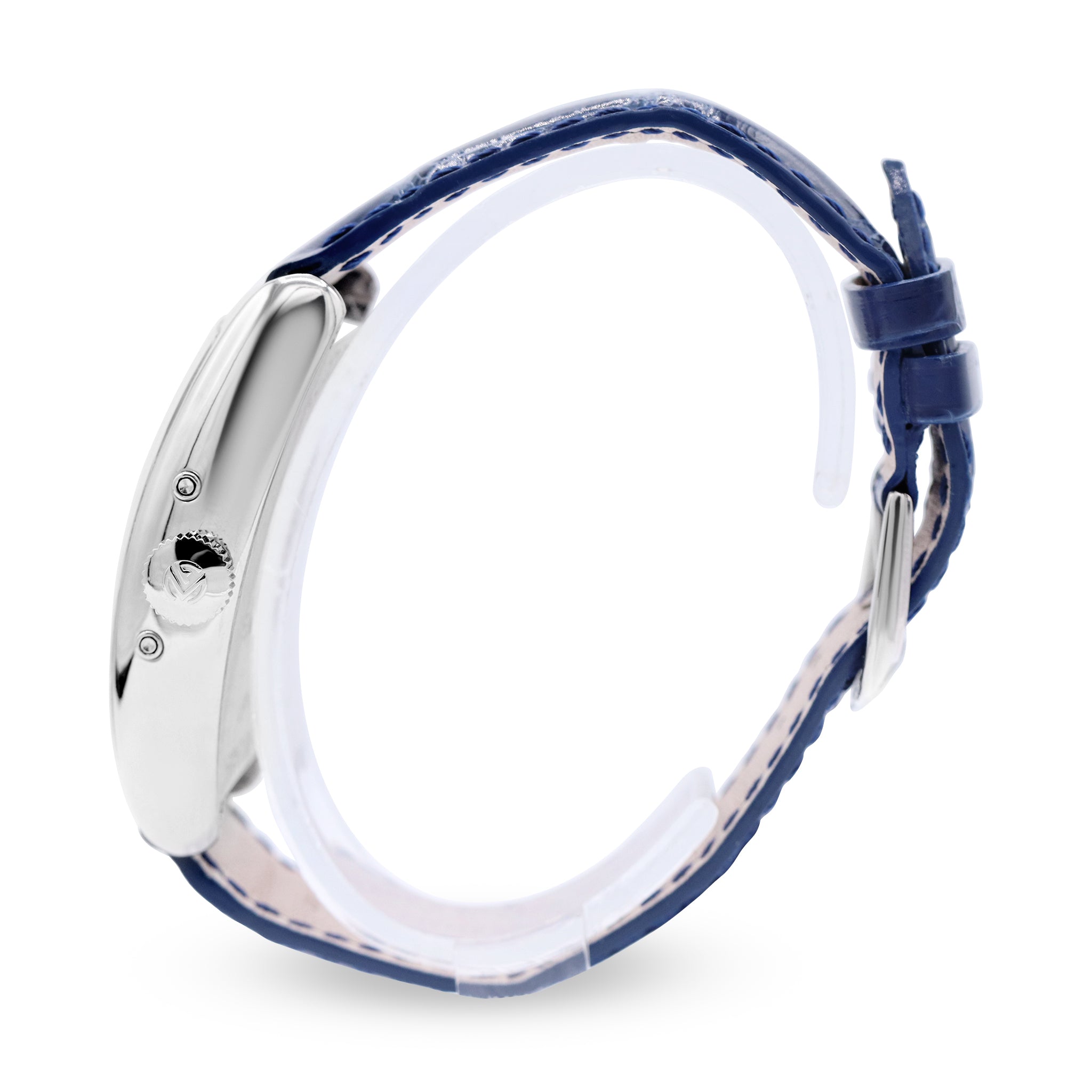 MASTER CALENDAR MOONPHASEC 18K WHITE GOLD, SILVER DIAL
