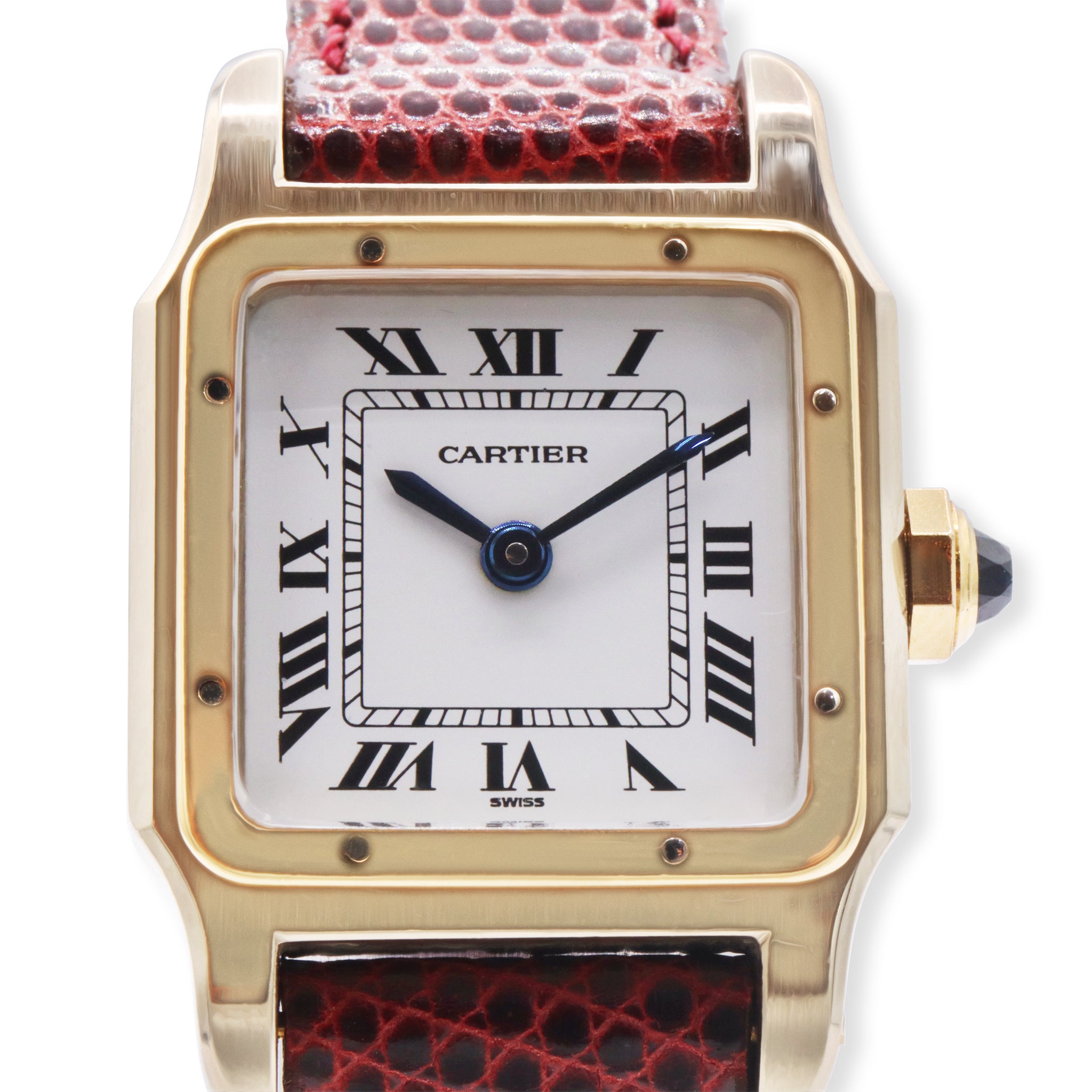 DRAFT Burgundy Band with Square Dial 782260090