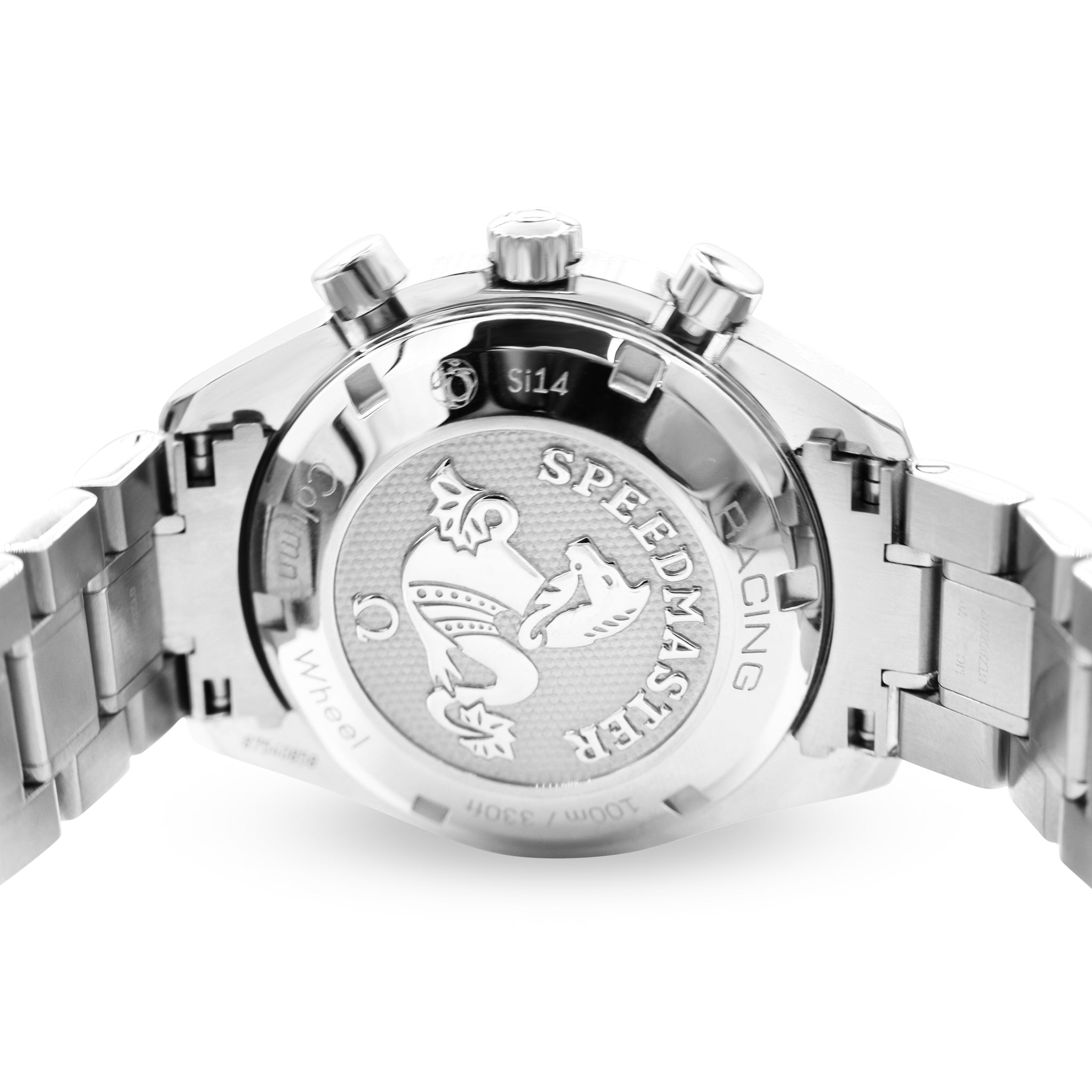 DRAFT Stainless Steel with Black Dial Co-Axial 326.30.40.50.01.002 STZ006706