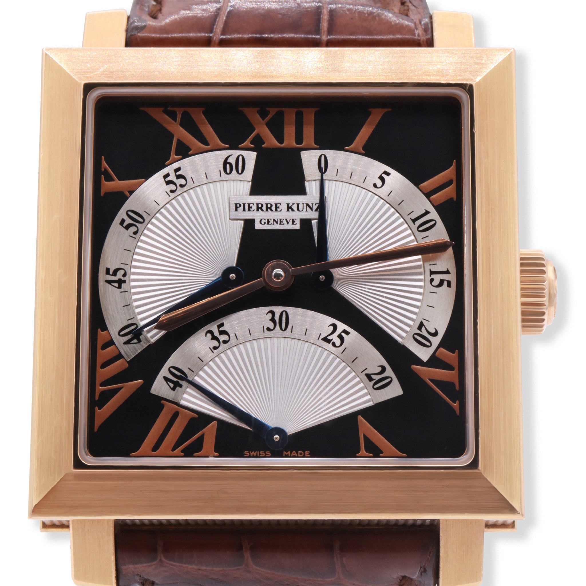 TRIPLE RETROGRADE ROSE GOLD