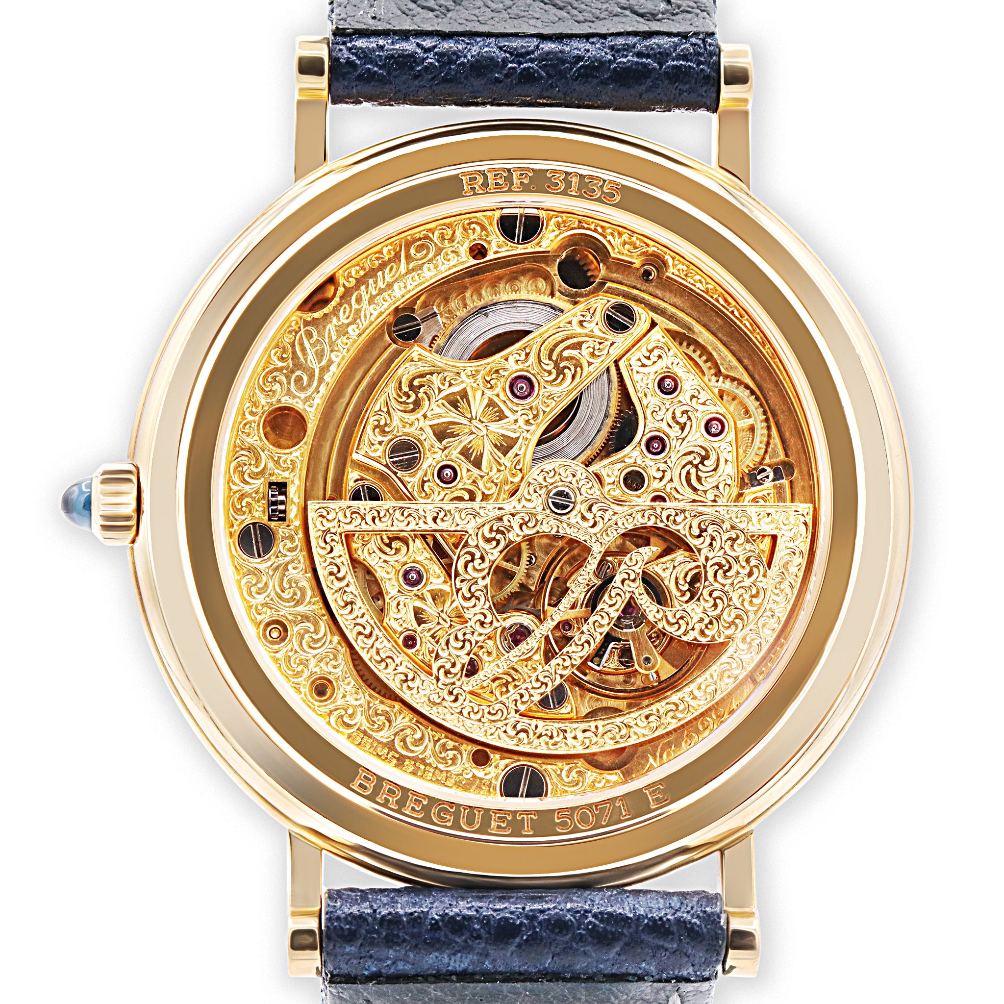 Semi-Skeletonized Power Reserve Moon Phase