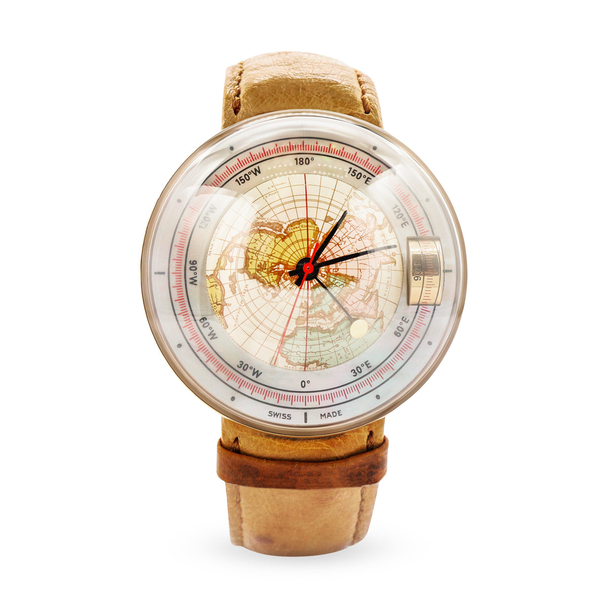 Magellan Northern Hemisphere Yellow Gold MOP Dial 43mm