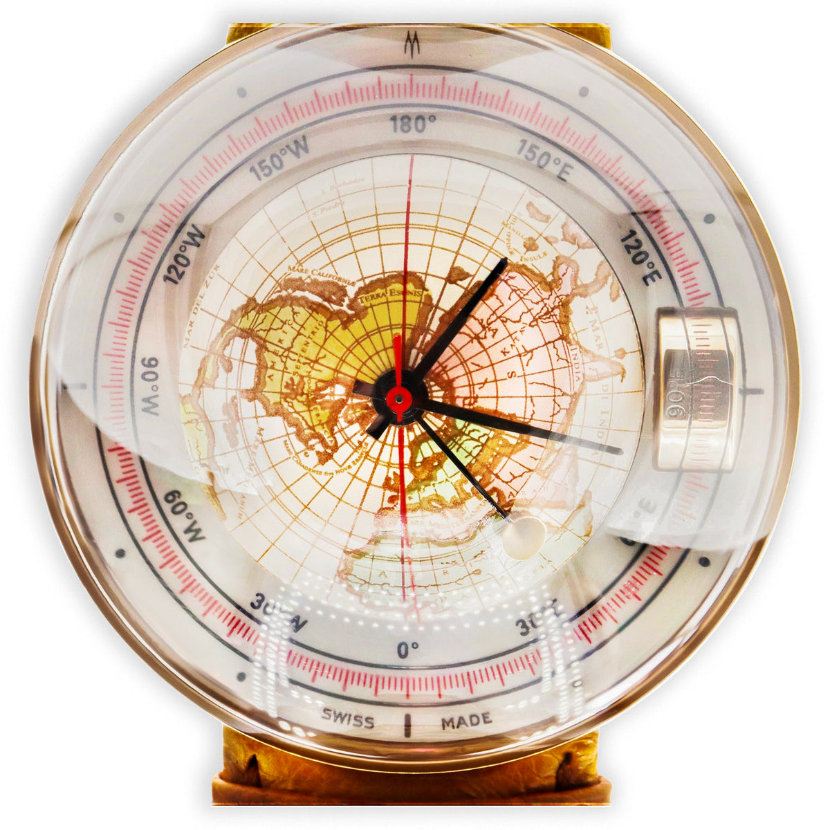 Magellan Northern Hemisphere Yellow Gold MOP Dial 43mm