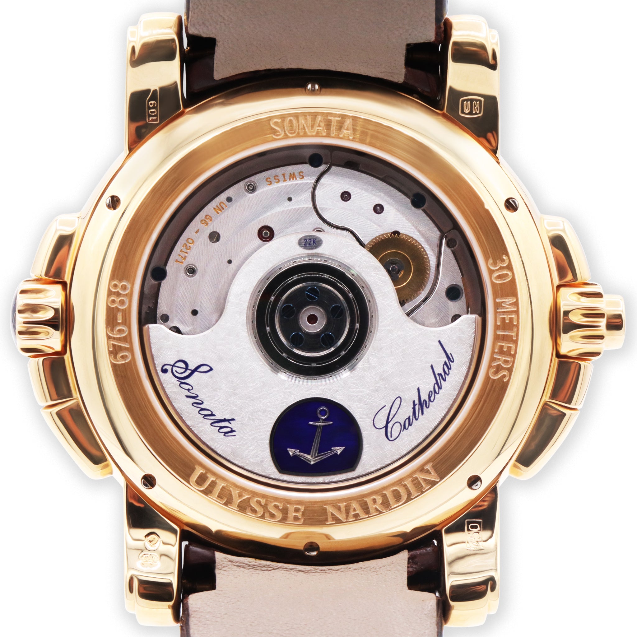 SONATA CATHEDRAL DUAL TIME ROSE GOLD, SLIVER DIAL