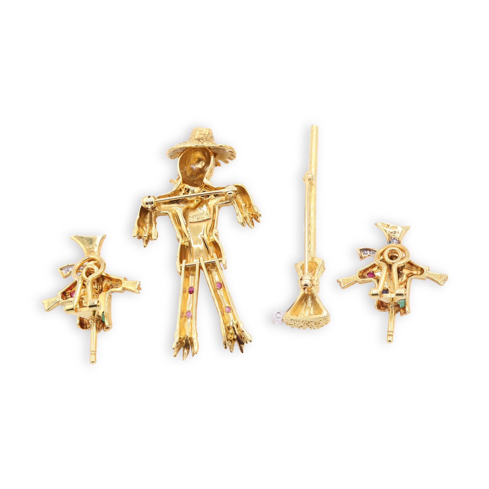 Scarecrow Pin Set