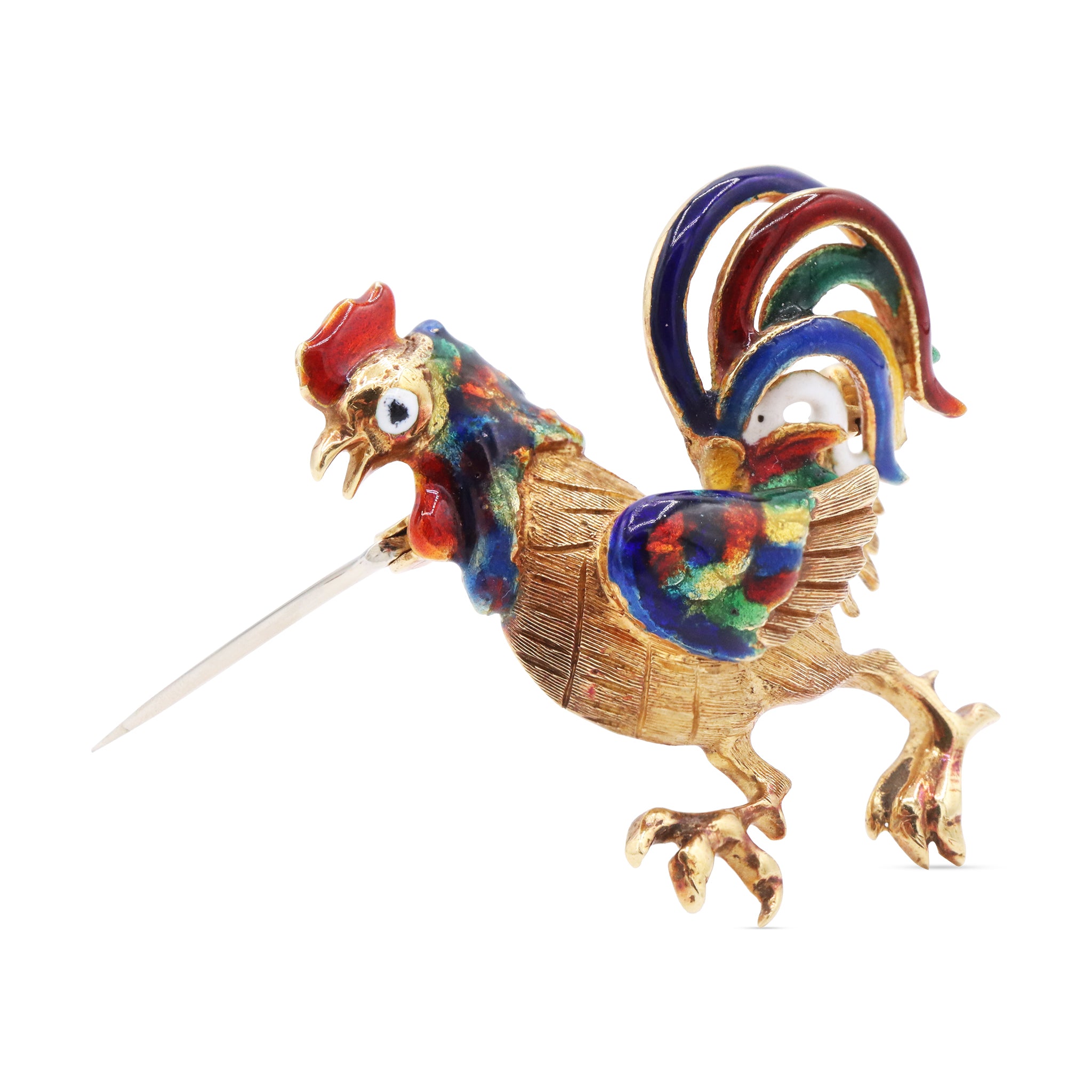Rooster Pin