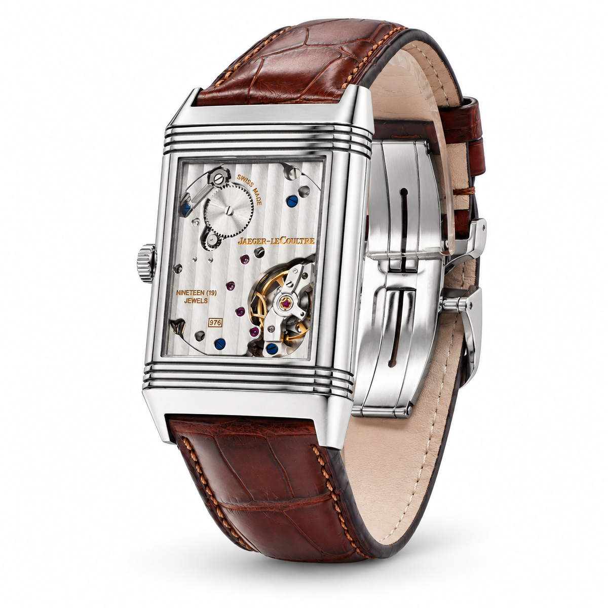 Jaeger-LeCoultre Grande Reverso 976 Ref. 273.8.04 Stainless Steel — product view 3