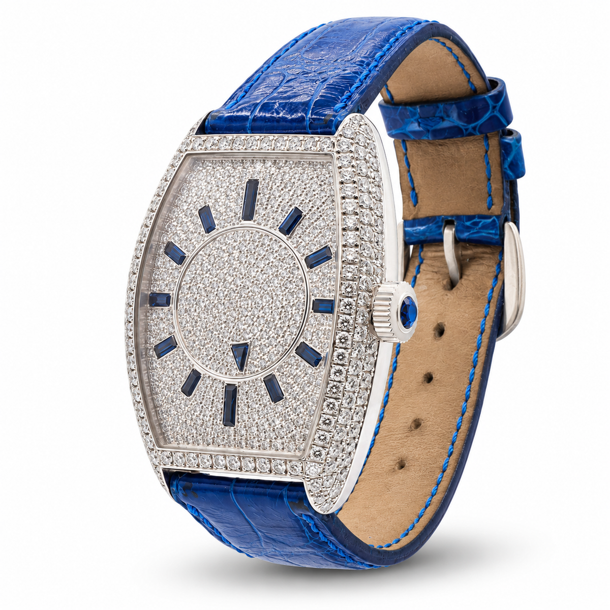 Franck Muller Mystery Dial Blue Sapphire 5850