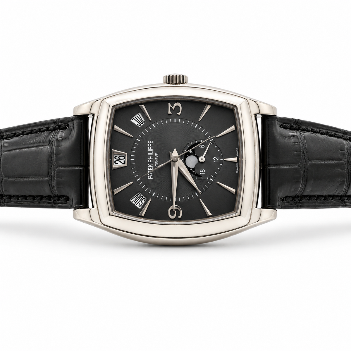 Patek Philippe Gondolo 10 Days Ref. 5100P Platinum Black Dial
