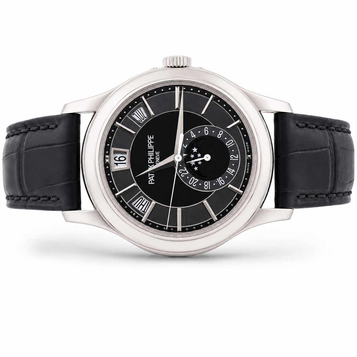 Patek Philippe Annual Calendar Ref. 5205G-010 18K White Gold Black Dial