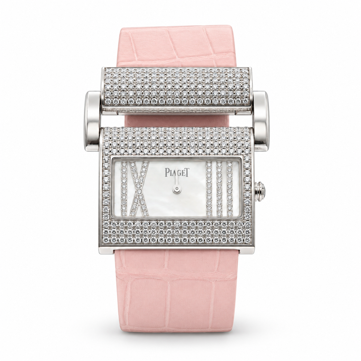 Piaget Miss Protocole Ref. P10206 18K White Gold Diamond Watch