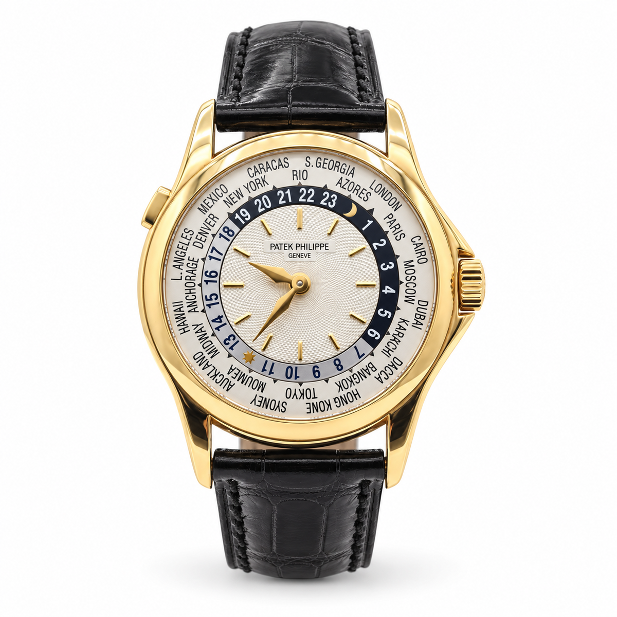 Patek Philippe World Time Ref. 5110J 18K Yellow Gold 37mm
