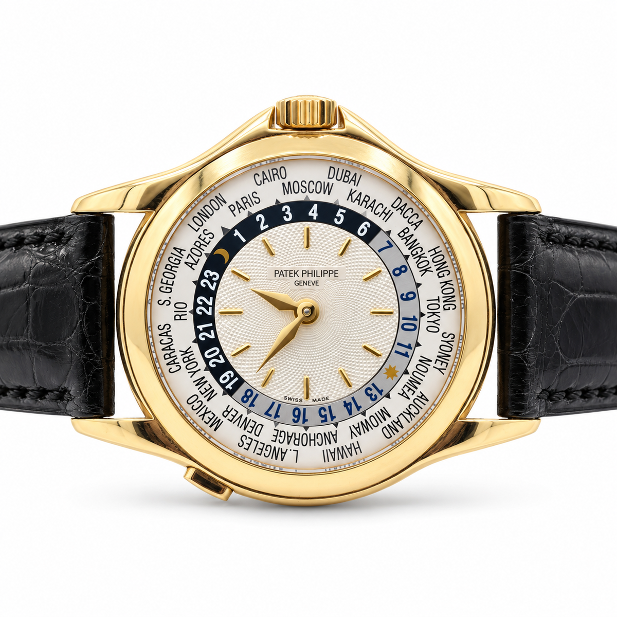 Patek Philippe World Time Ref. 5110J 18K Yellow Gold 37mm