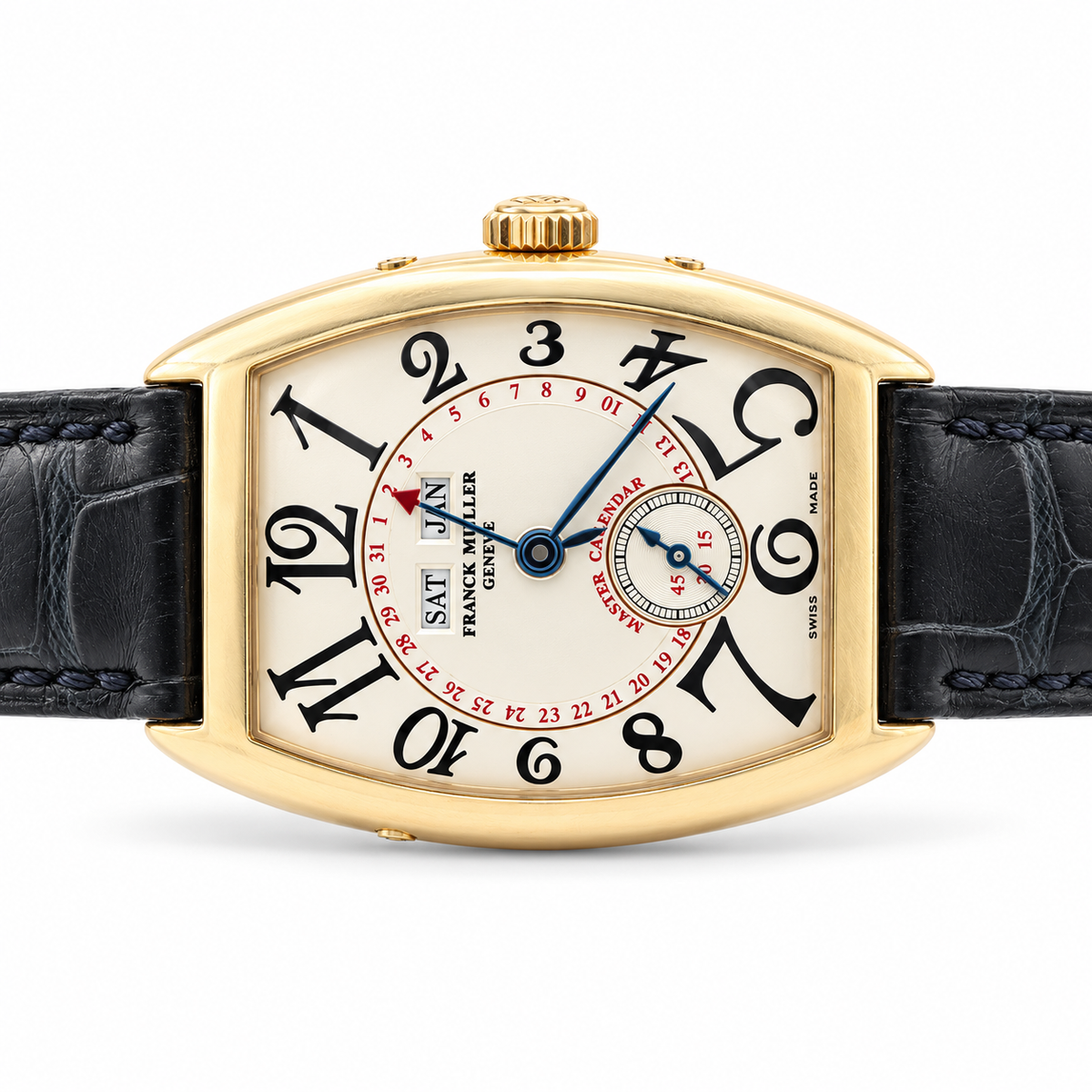 Franck Muller Master Calendar 7501 MC Red Calendar