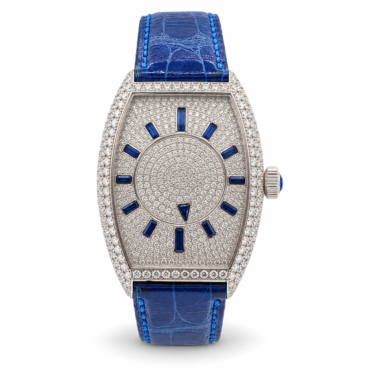 Franck Muller Mystery Dial Blue Sapphire 5850