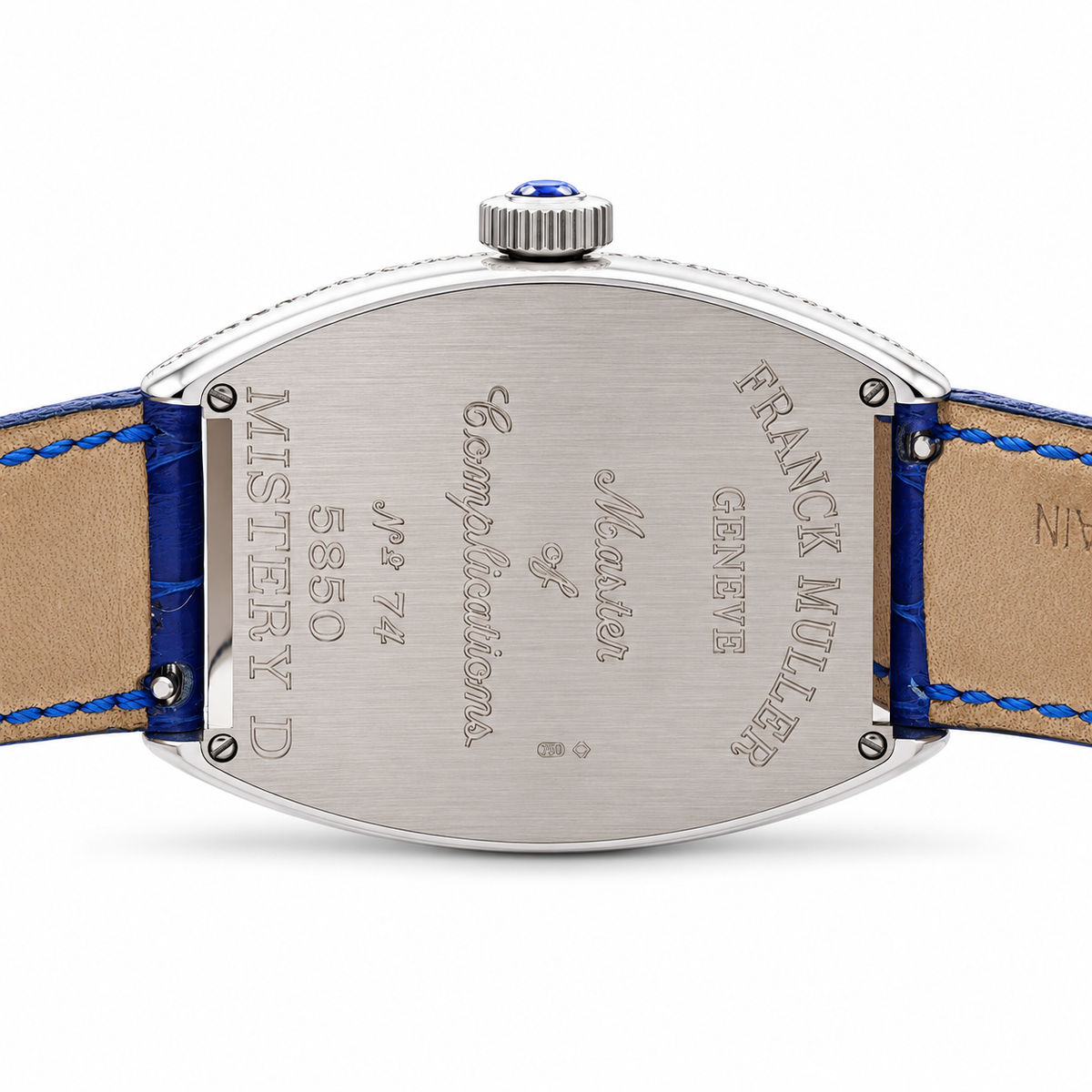 Franck Muller Mystery Dial Blue Sapphire 5850