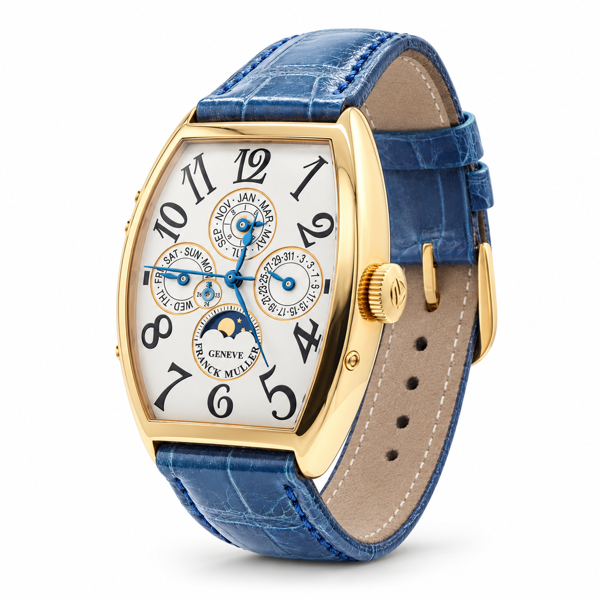 Franck Muller Geneve 5850 QP 18K Rose Gold