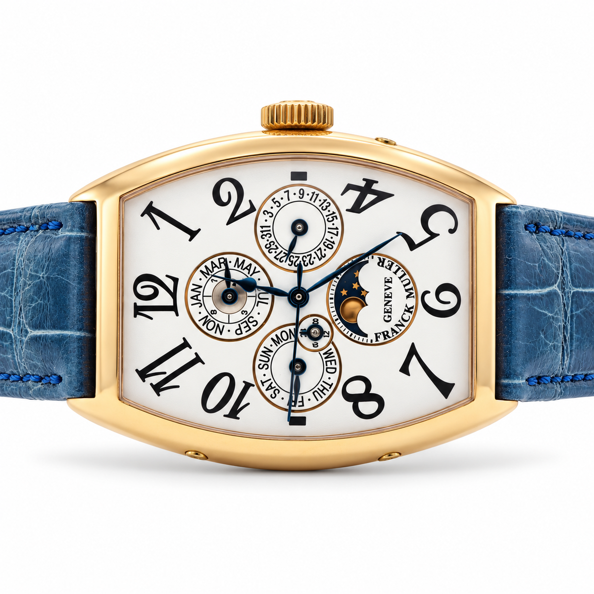 Franck Muller Geneve 5850 QP 18K Rose Gold