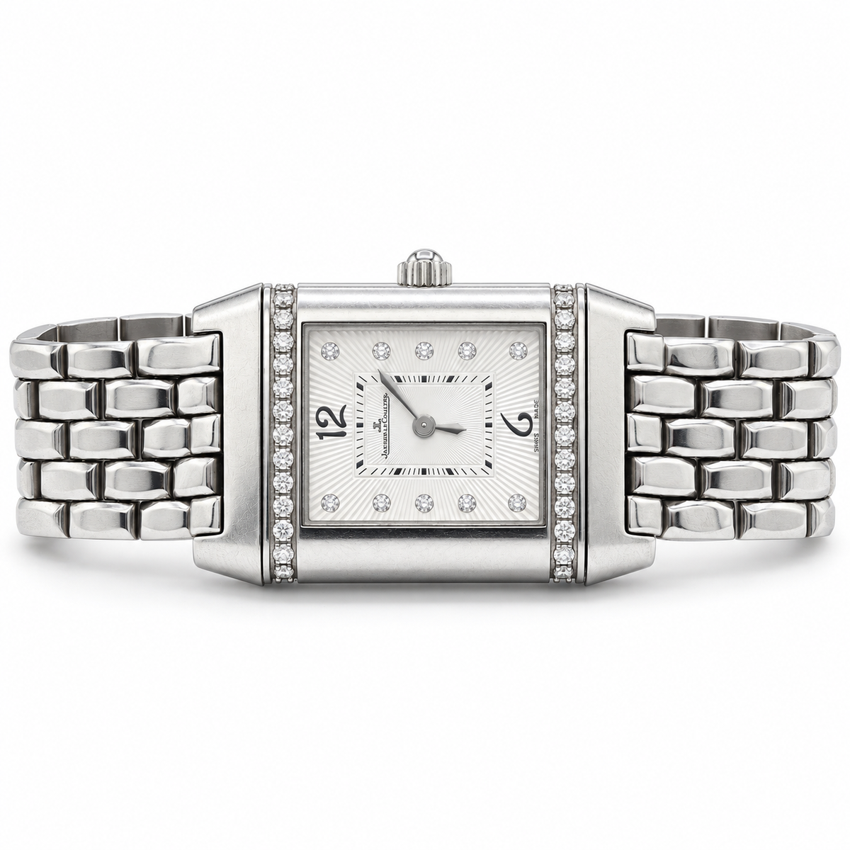 Jaeger-LeCoultre Reverso White Gold Diamond Ref. 265.8.08