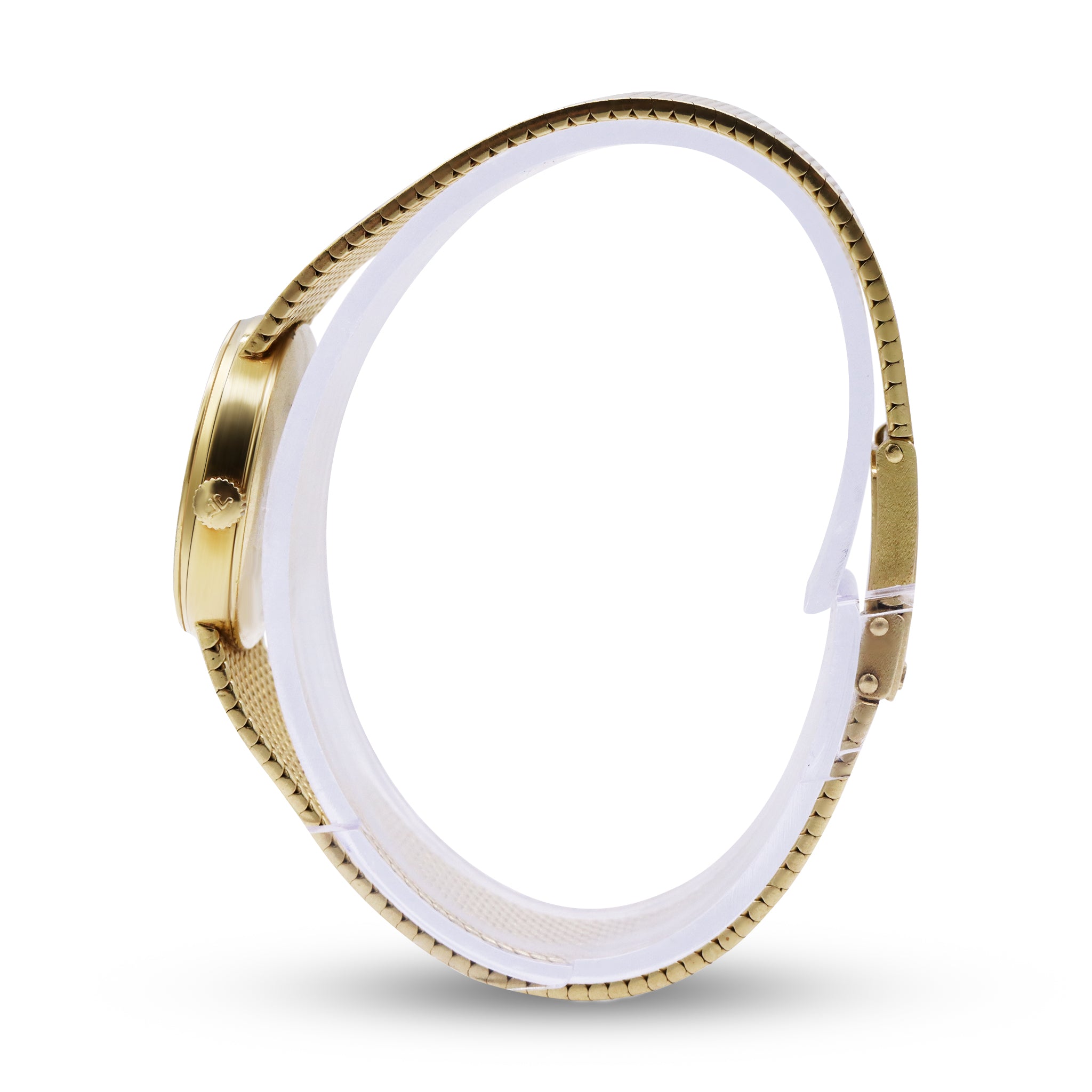 Sold-Jaeger-LeCoultre Q Gold Band, Gold Fare Diamond Circle, 1000191 1554948
