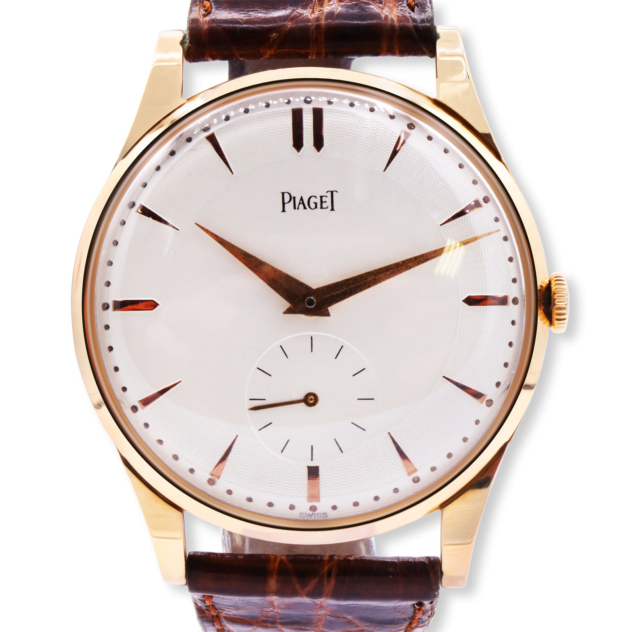 SOLD VINTAGE 18K ROSE GOLD MANUAL WINDING