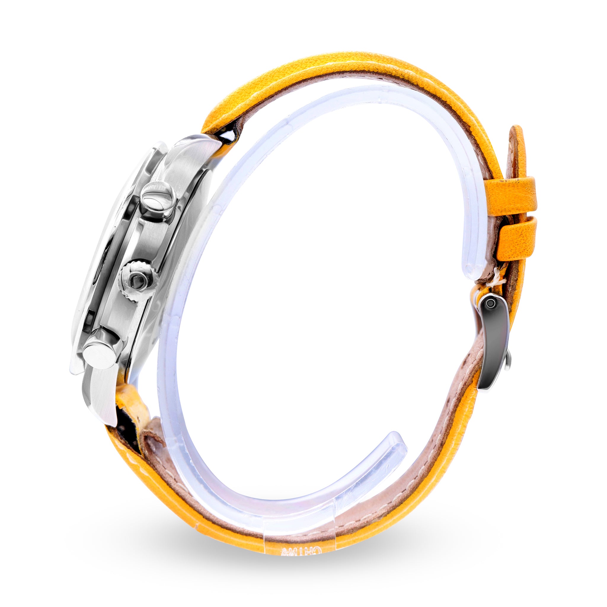 SPEEDMASTER SCHUMACHER STAINLESS STEEL YELLOW DIAL