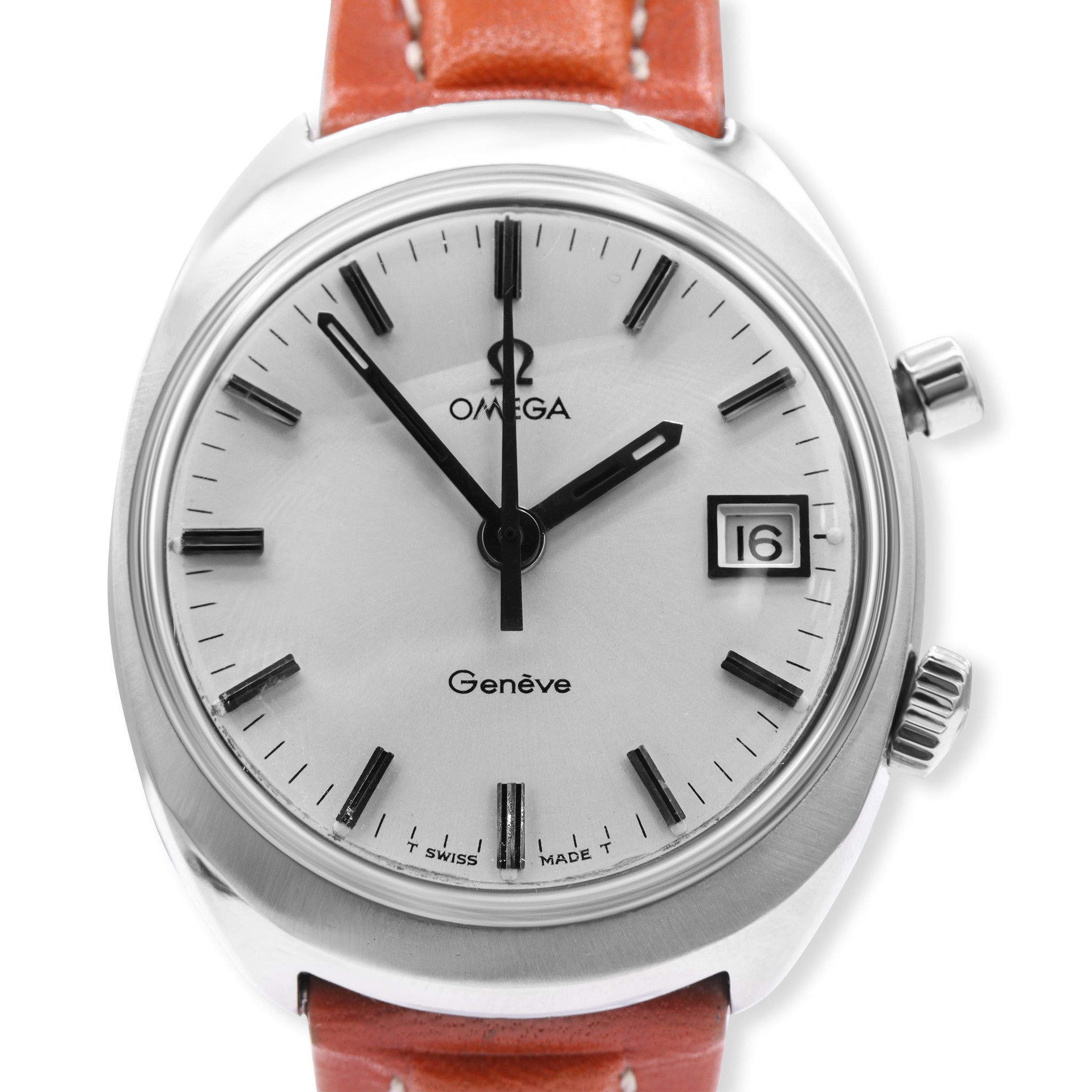 DRAFT  Light Leather Band Silver Dial 22919