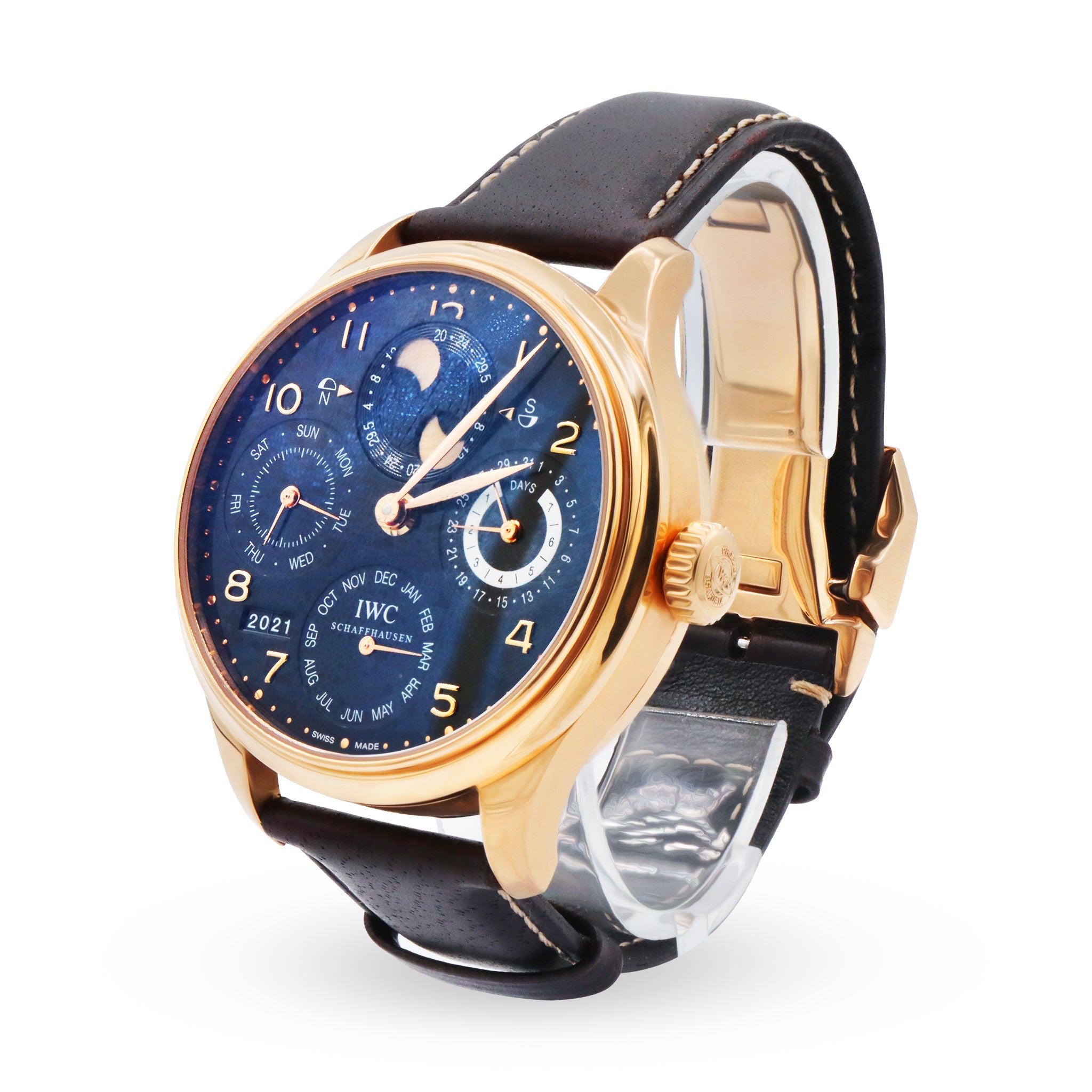 PORTUGUESE PERPETUAL CALENDAR RG WATCH