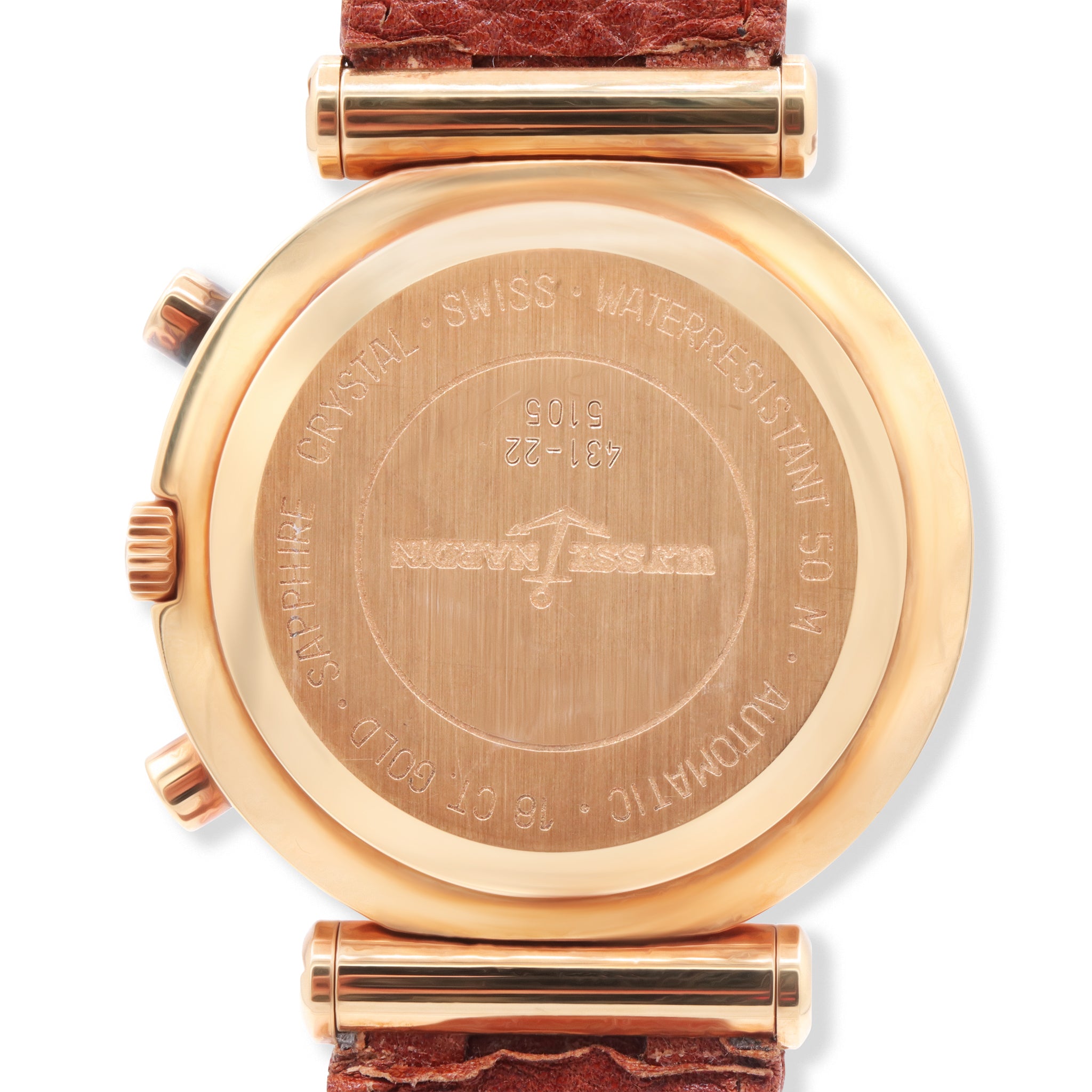 NEWTON CHRONOGRAPH 18K YELLOW GOLD