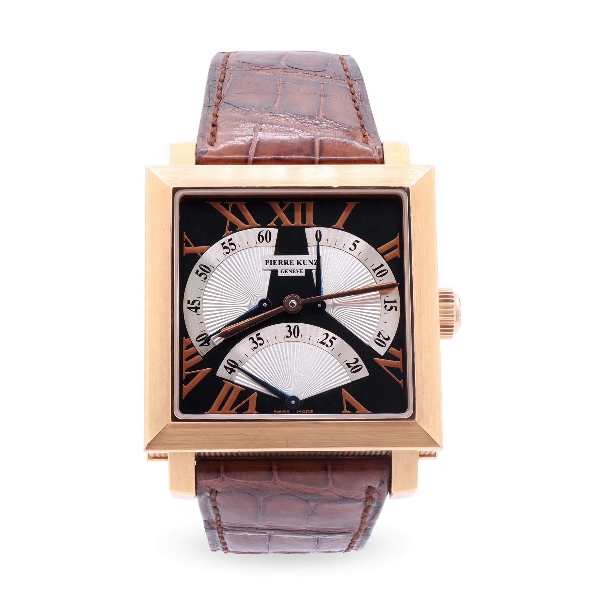 TRIPLE RETROGRADE ROSE GOLD
