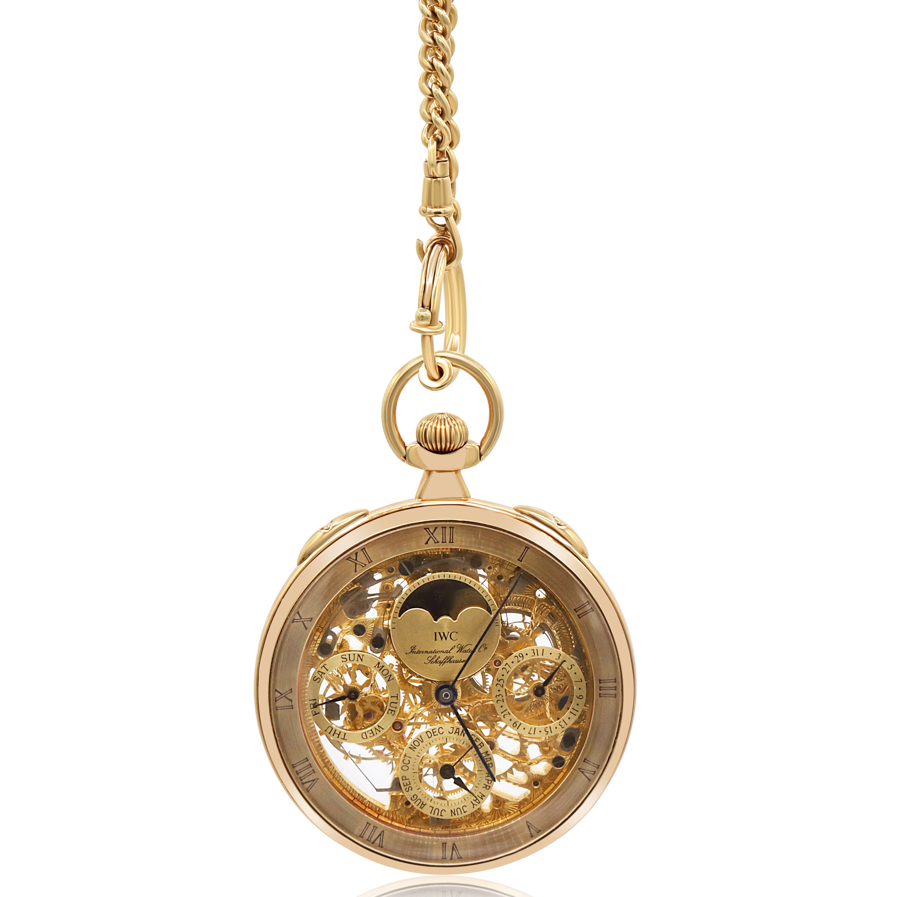 IWC Skeleton Pocket Watch