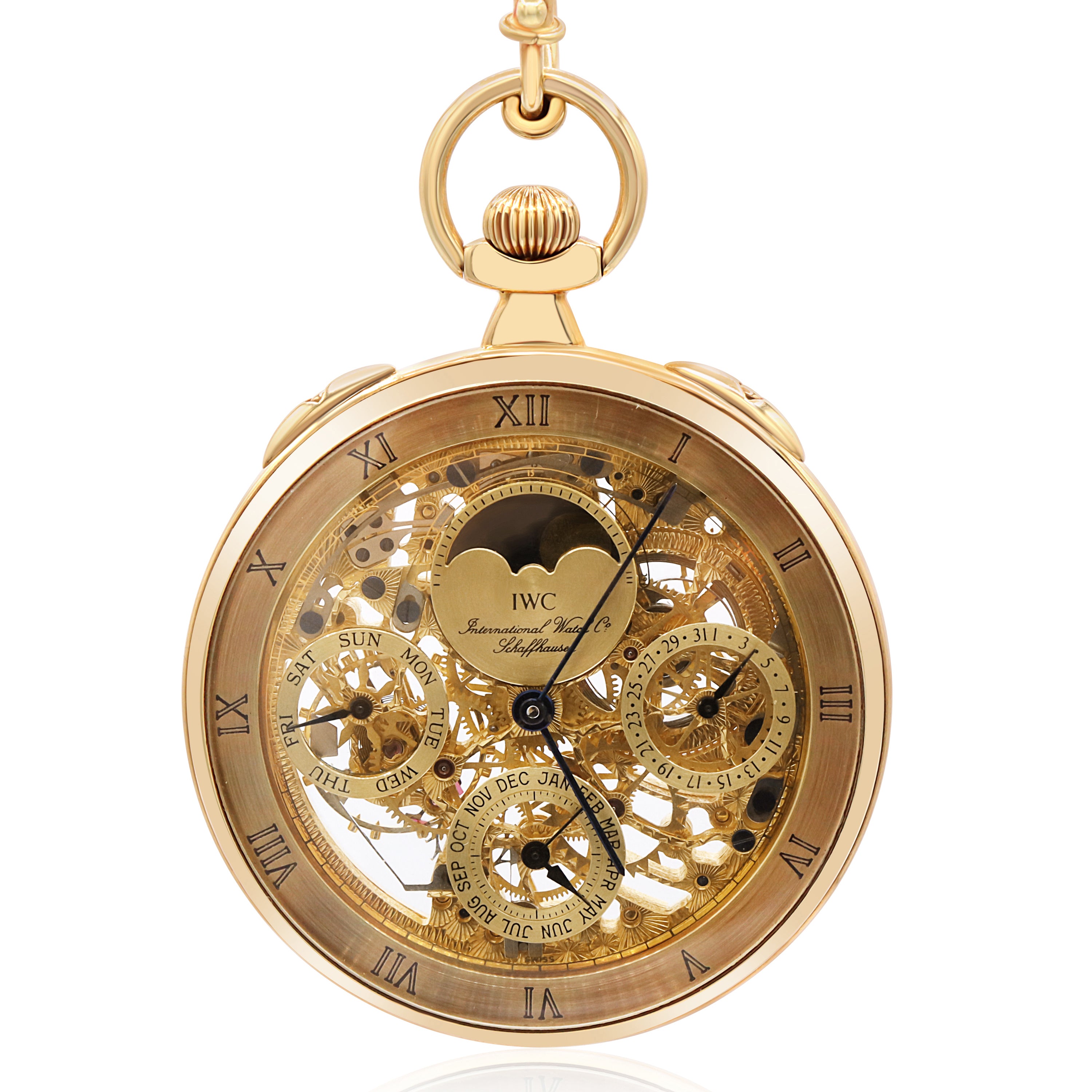 IWC Skeleton Pocket Watch