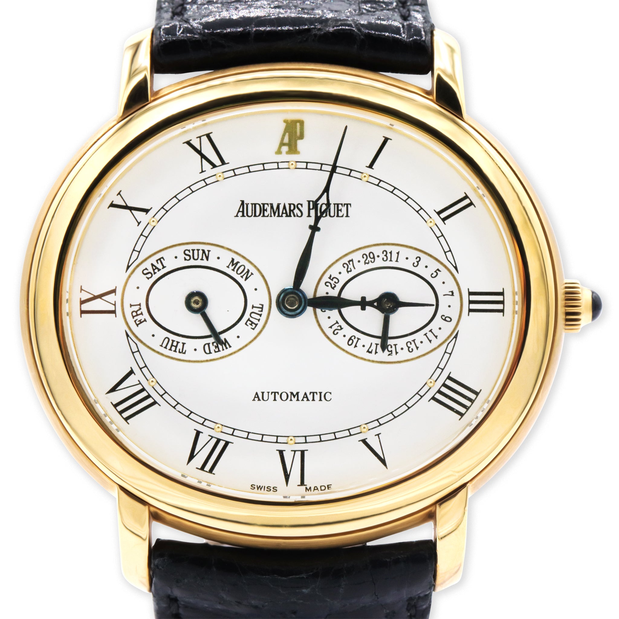 MILLENARY 18K YG DAY DATE YG D.38mm