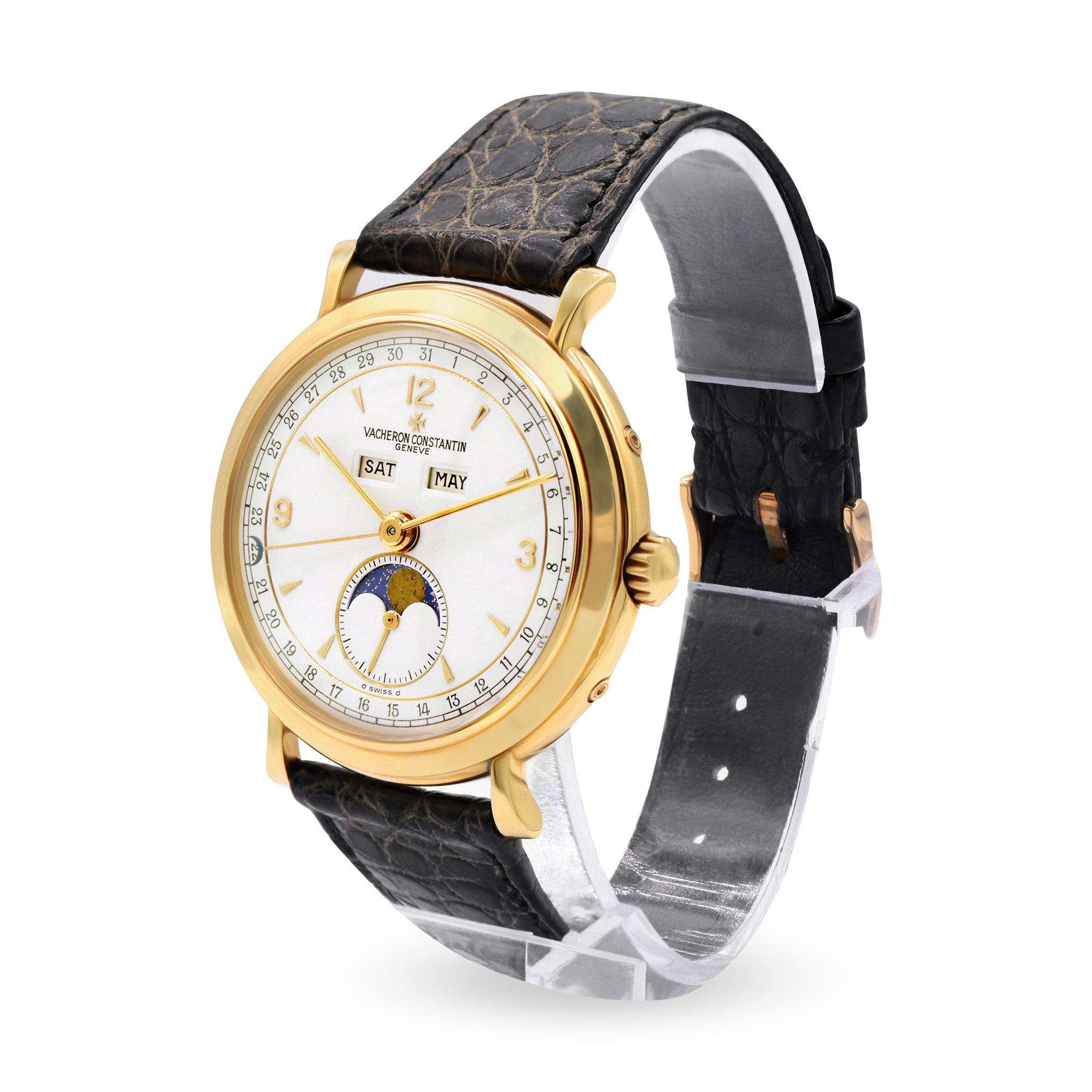 HISTORIQUES 18K WG, SILVER DIAL, D.
