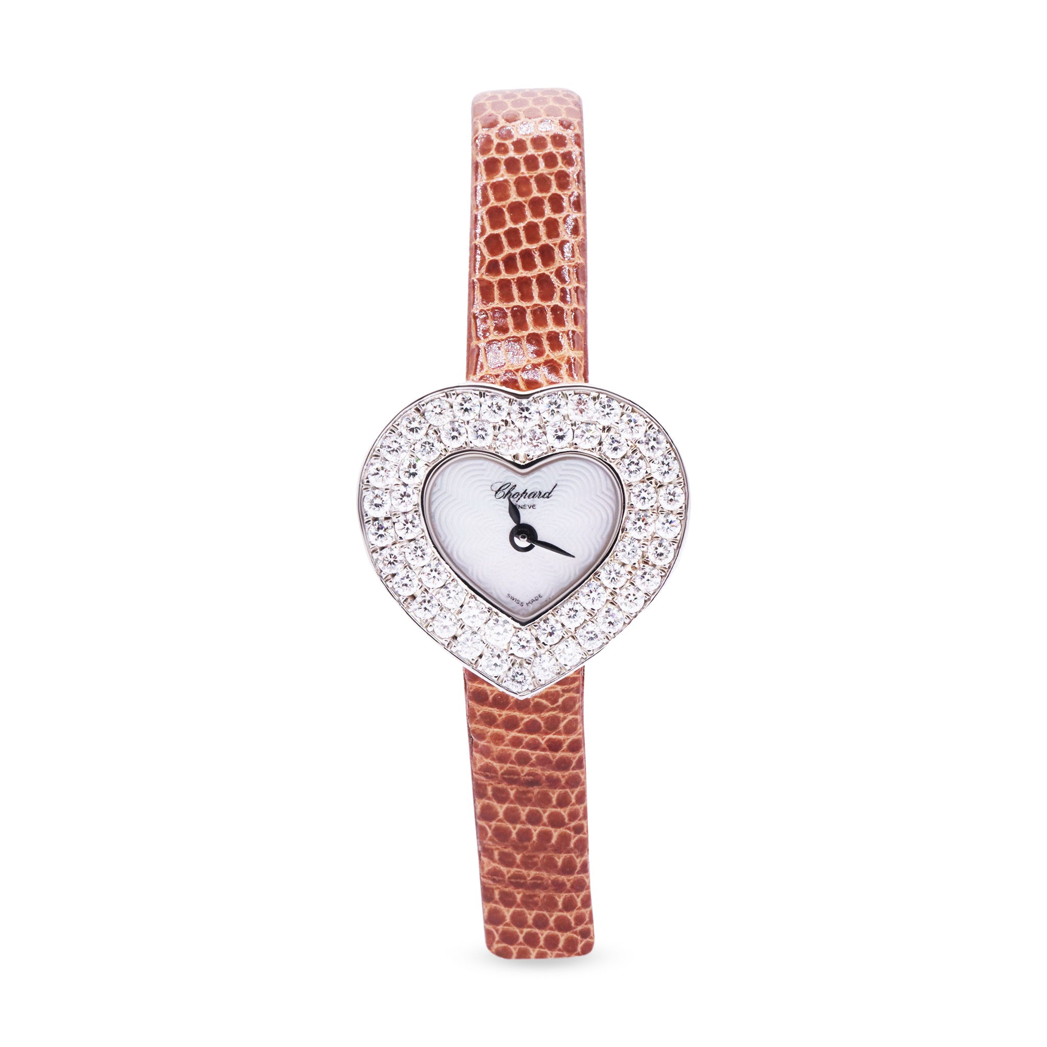 WG HEART SHAPE DIAL WITH DIAMONDS