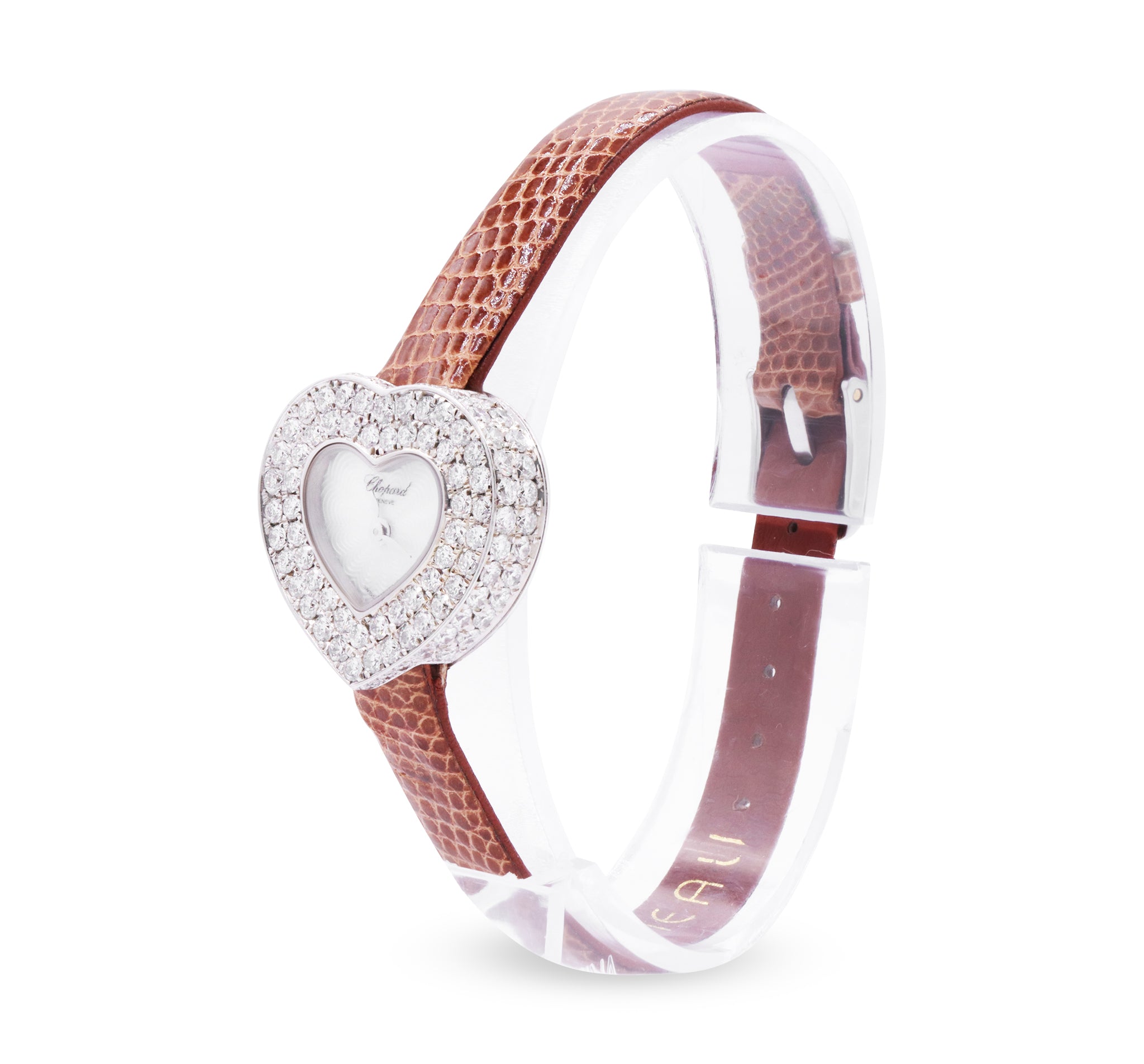 WG HEART SHAPE DIAL WITH DIAMONDS