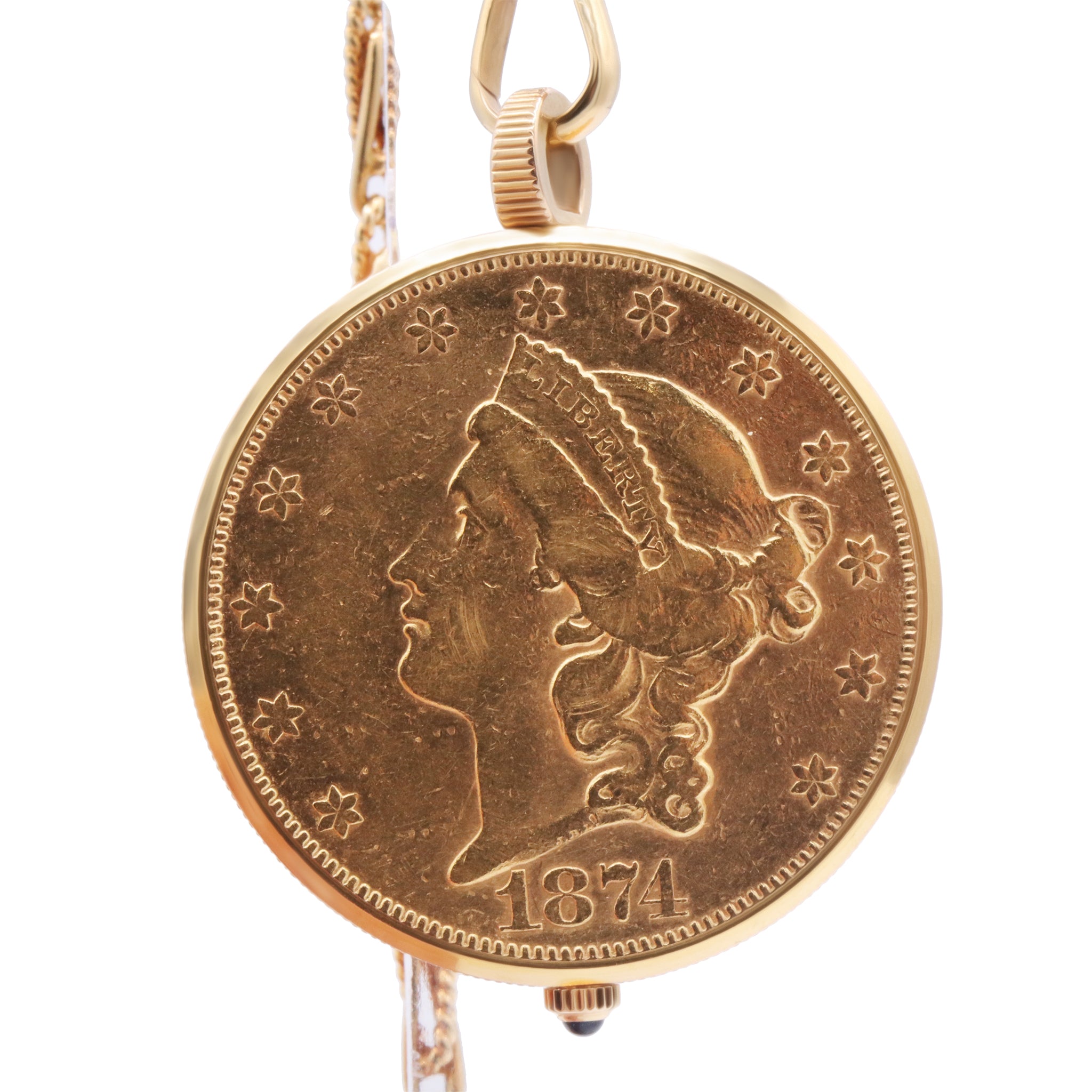 Coin Pocket Watch