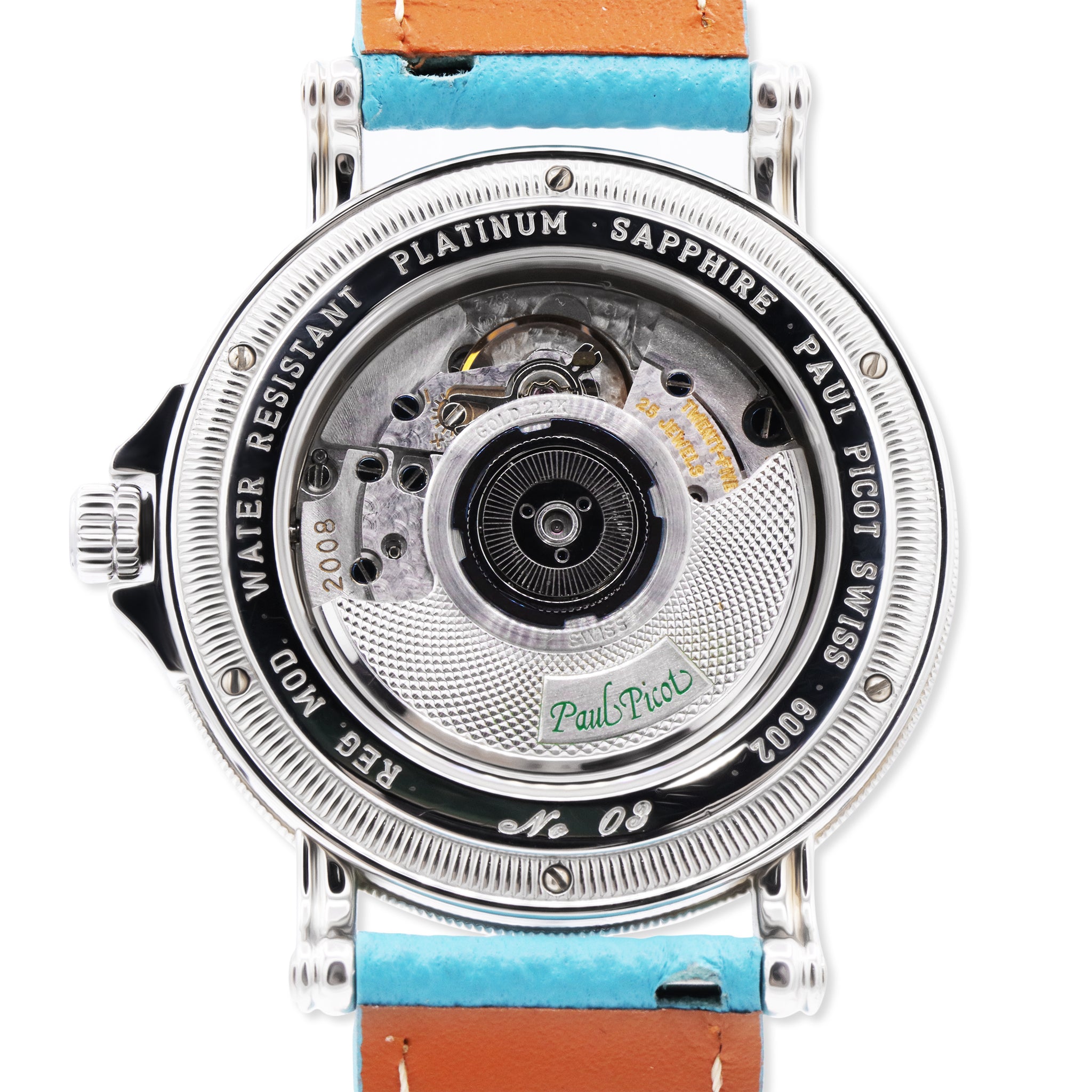 PLATNIUM POWER RESERVE CHRONOMETER WITH DIAMOND DIAL