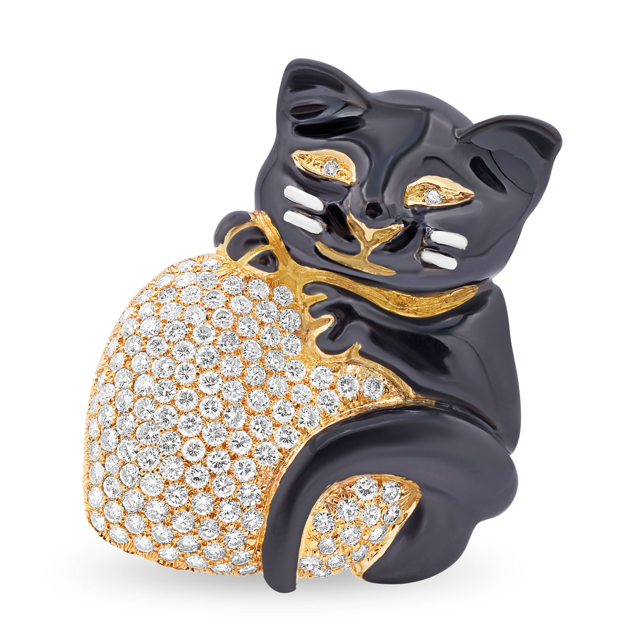 Black Cat Pin