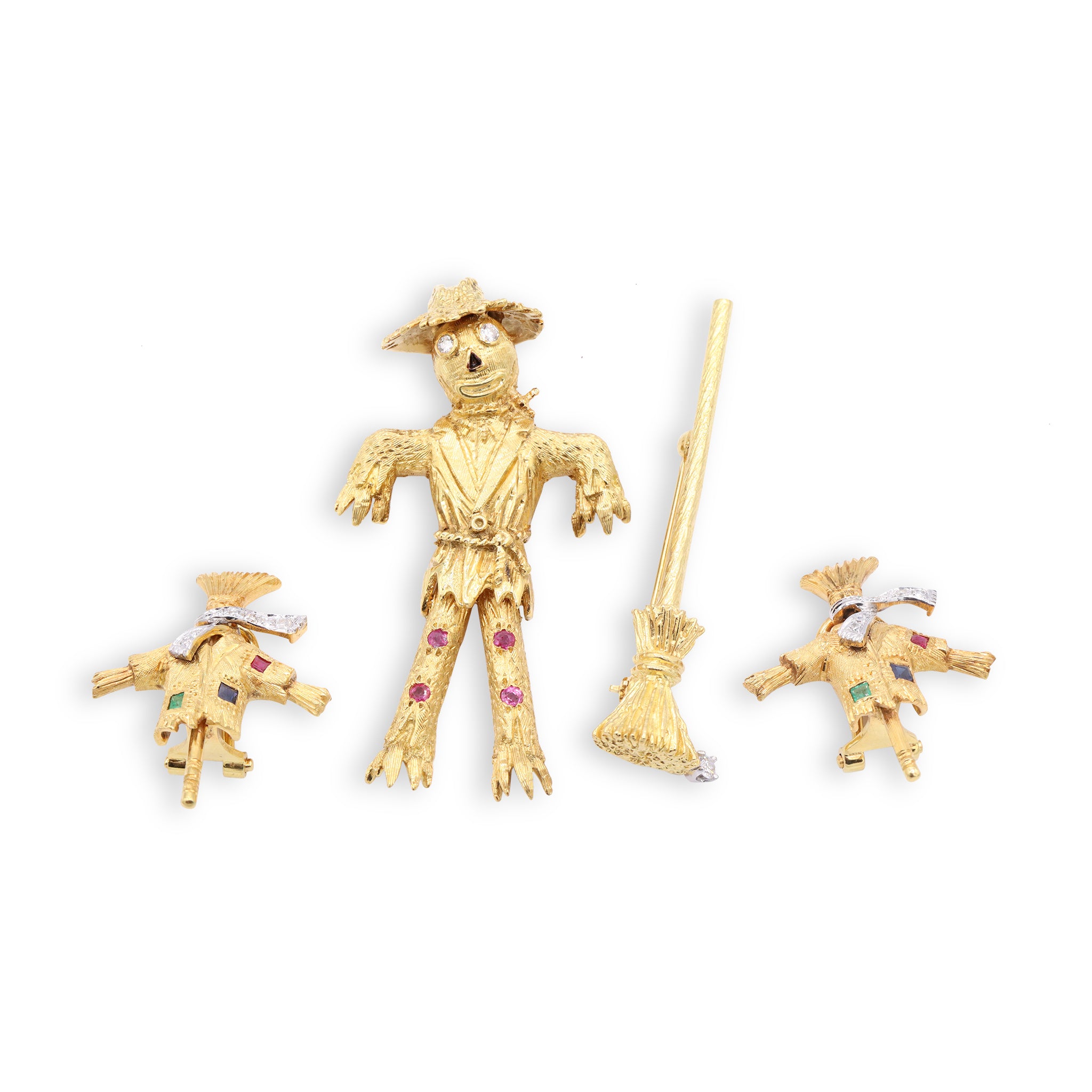 Scarecrow Pin Set