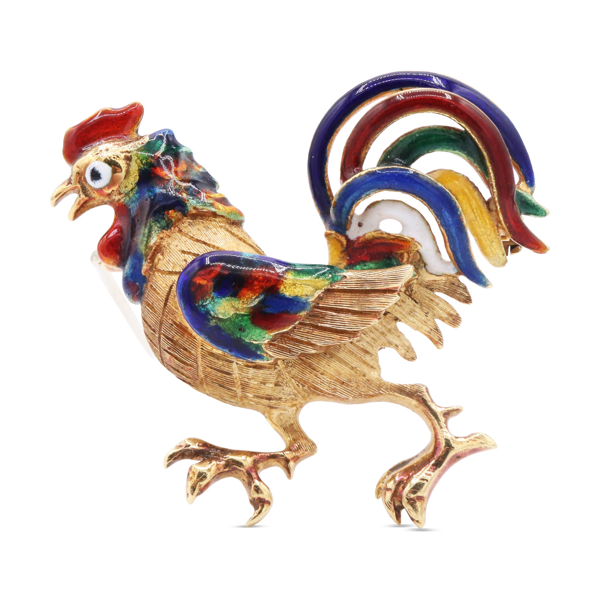 Rooster Pin