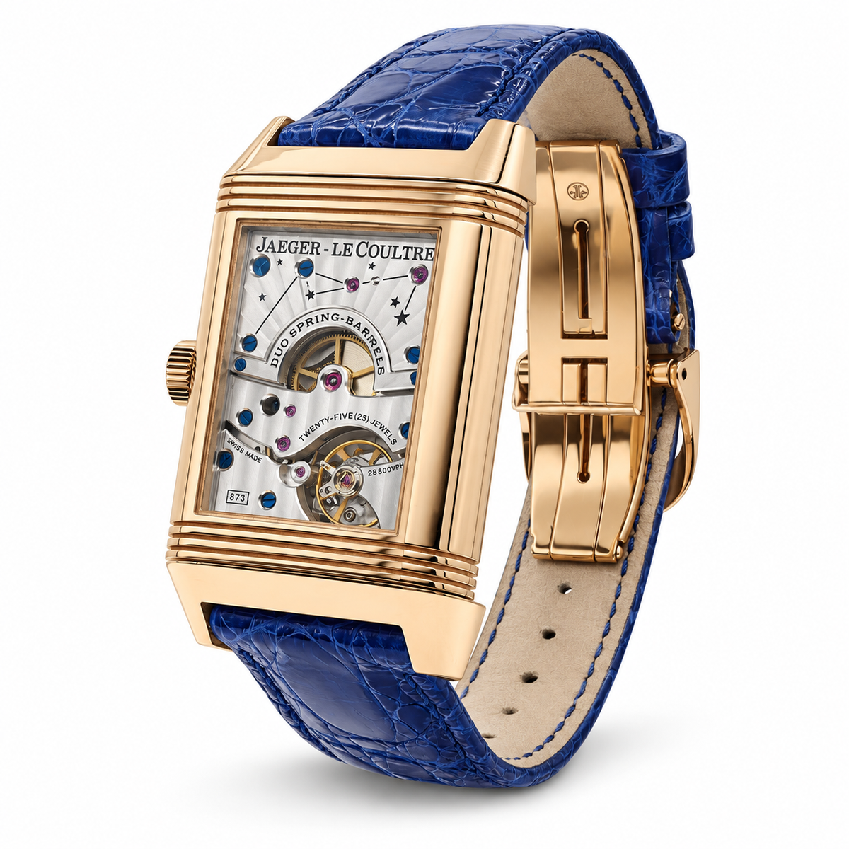 Jaeger-LeCoultre Grande Reverso Ref. 240.2.27 Rose Gold Sun Moon, view 3