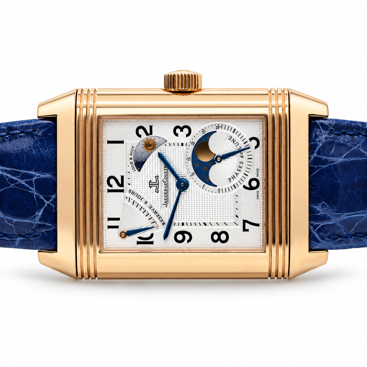 Jaeger-LeCoultre Grande Reverso Ref. 240.2.27 Rose Gold Sun Moon, view 5