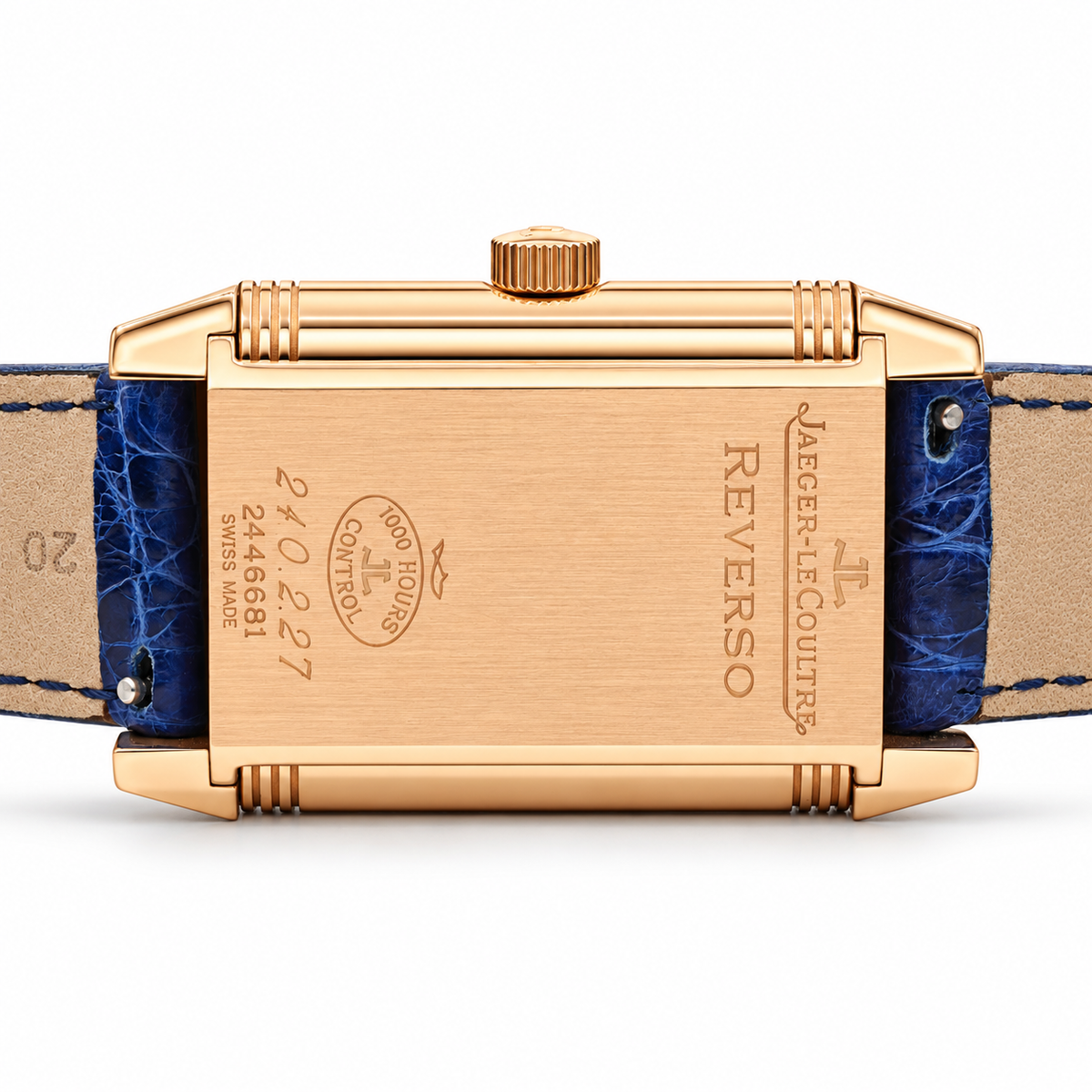 Jaeger-LeCoultre Grande Reverso Ref. 240.2.27 Rose Gold Sun Moon, view 6