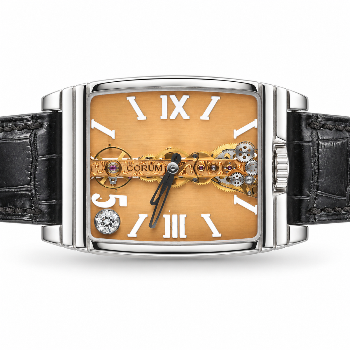 Corum Golden Bridge Ref. 113.560.70 Platinum Limited Edition Watch — view 3