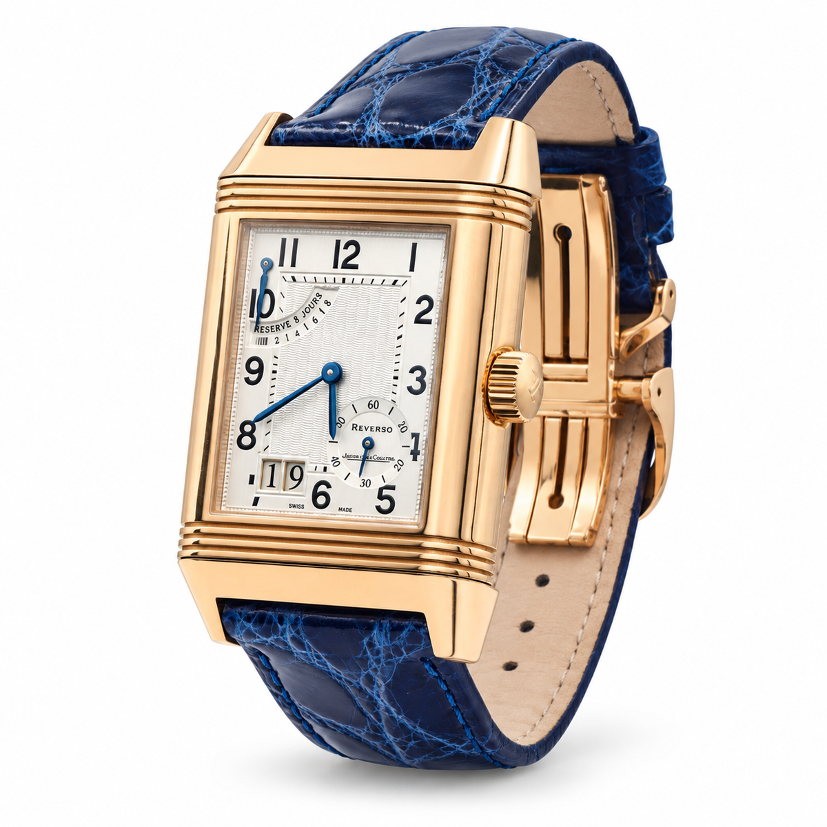 Jaeger-LeCoultre Reverso Grande Date Ref. 240.2.15 Rose Gold, view 4